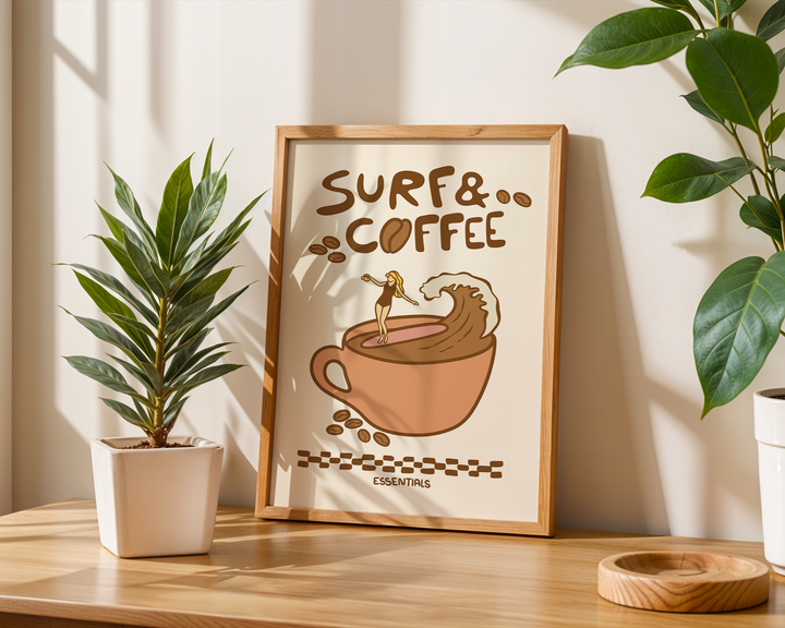 Kaffee & Küche Poster
