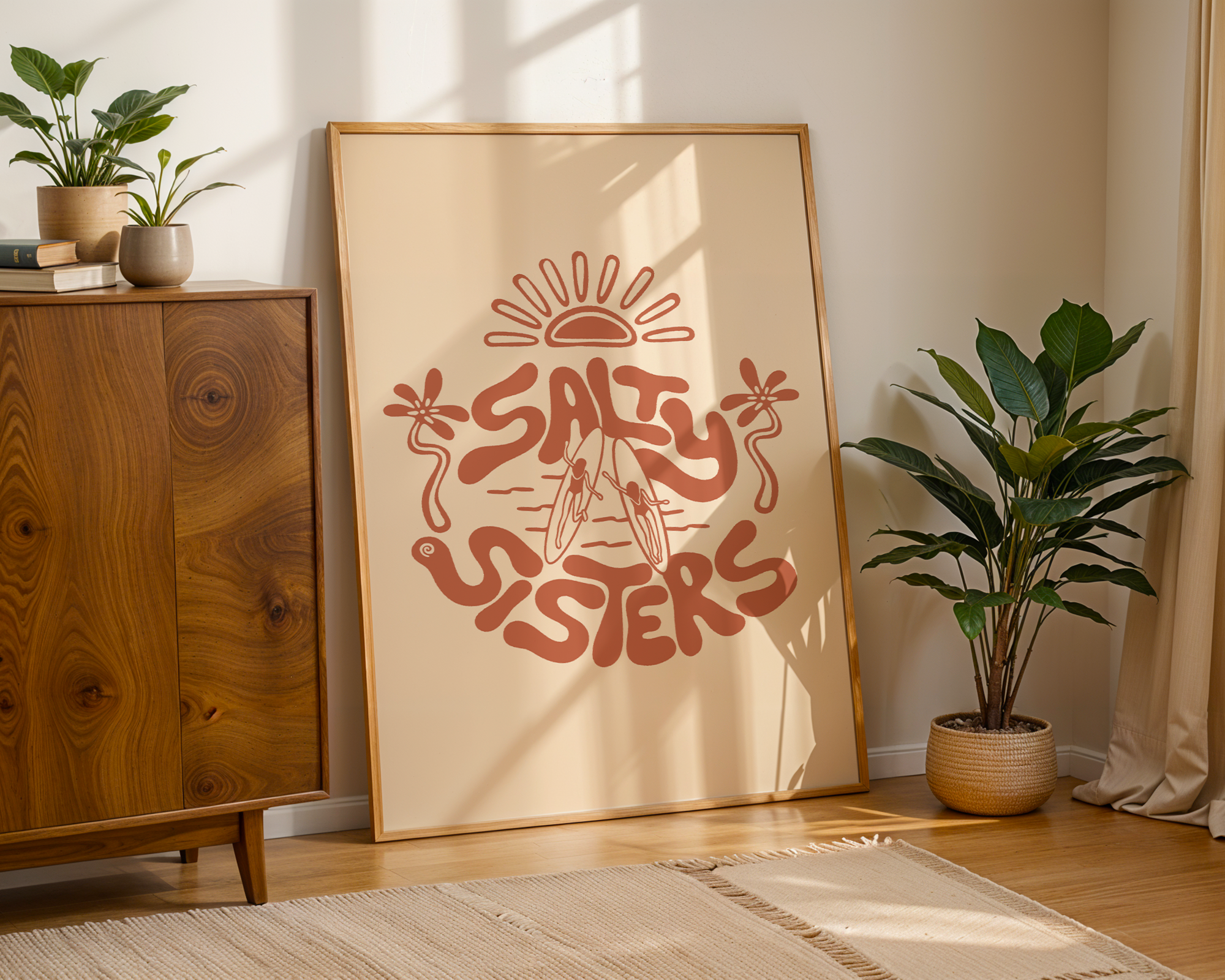 SALTY SISTERS POSTER