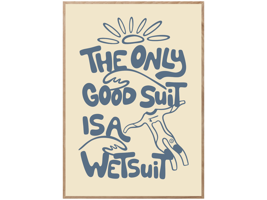 THE ONLY GOOD SUIT POSTER