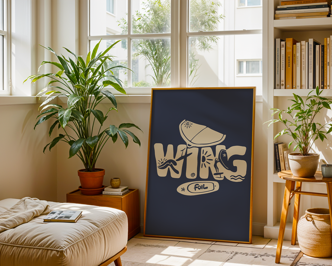 WING PALM POSTER
