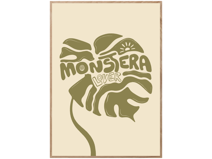 MONSTERA LOVER POSTER