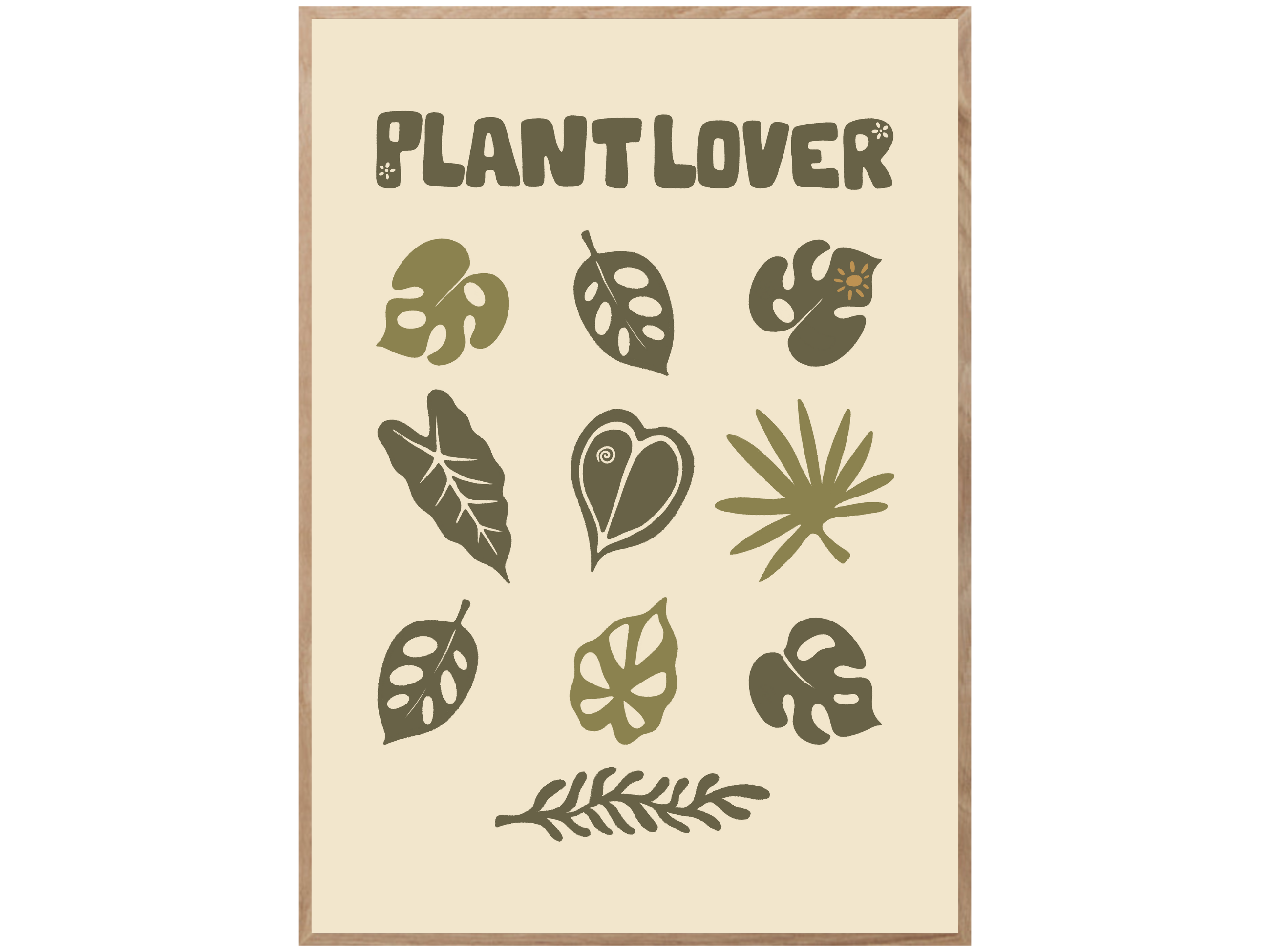 PLANT LOVERS POSTER