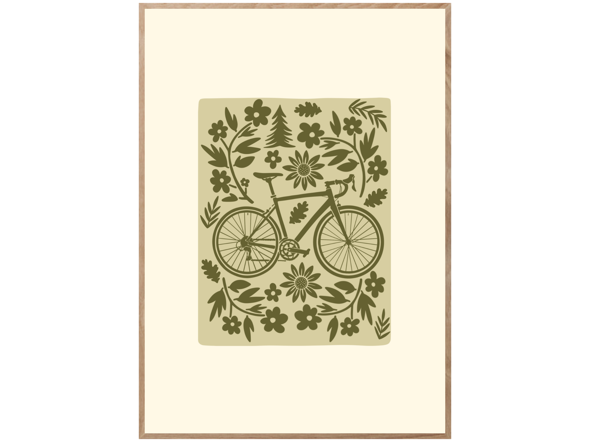 BOTANICAL RIDE POSTER