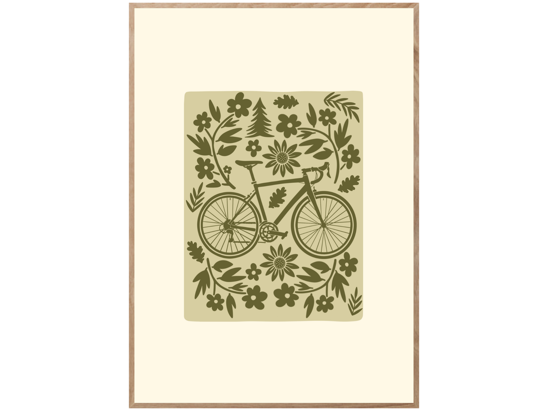 BOTANICAL RIDE POSTER