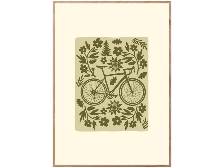 BOTANICAL RIDE POSTER