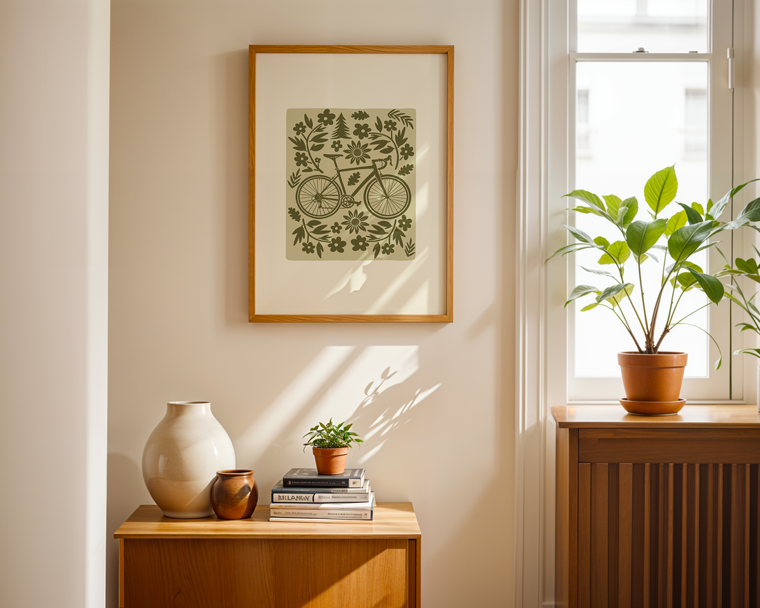 BOTANICAL RIDE POSTER