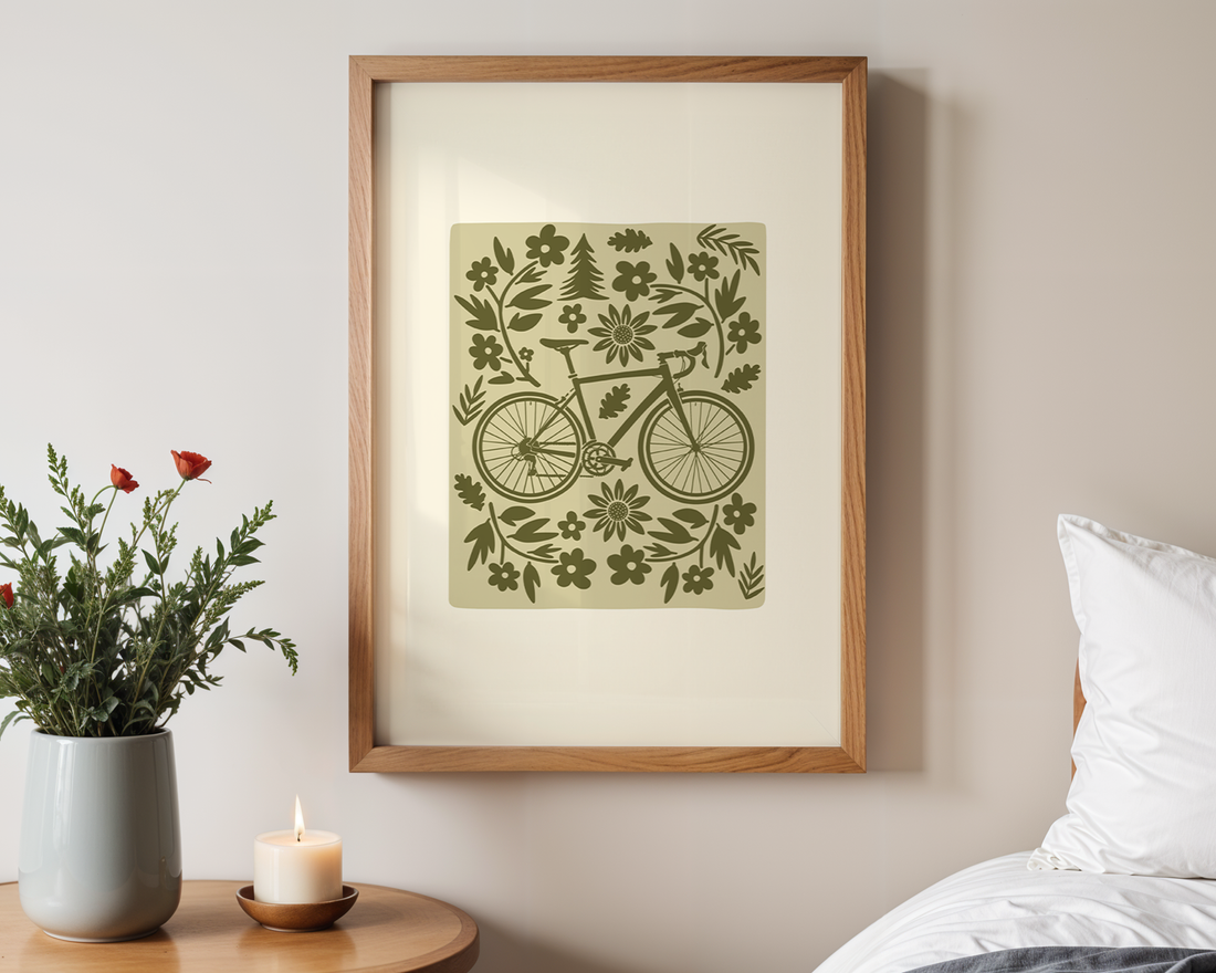 BOTANICAL RIDE POSTER