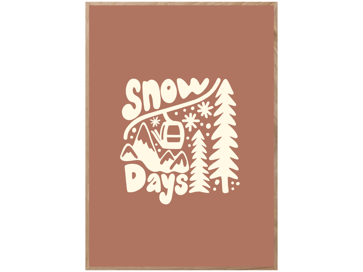 SNOW DAYS POSTER