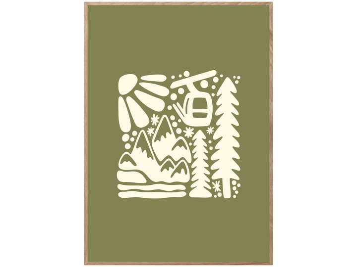 MOUNTAIN CALM POSTER