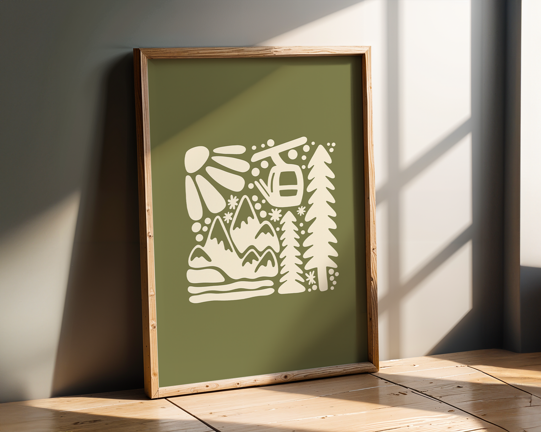 MOUNTAIN CALM POSTER