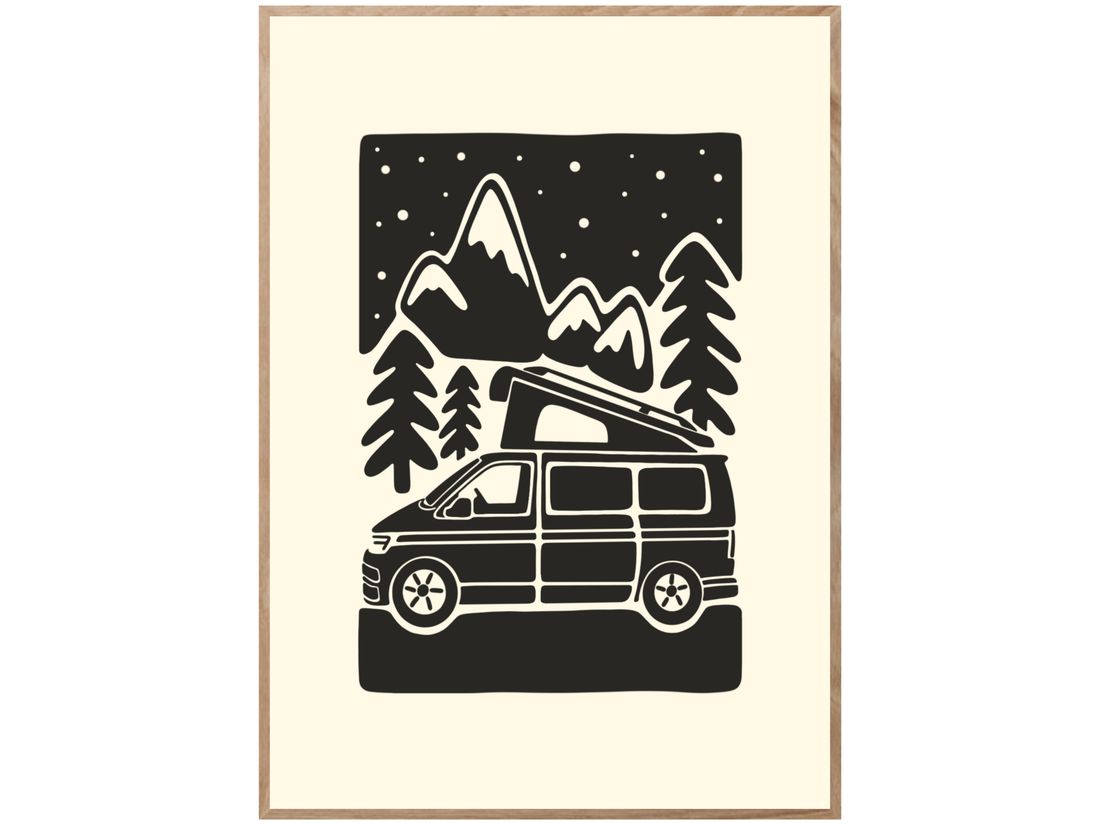 CAMPERVAN POSTER