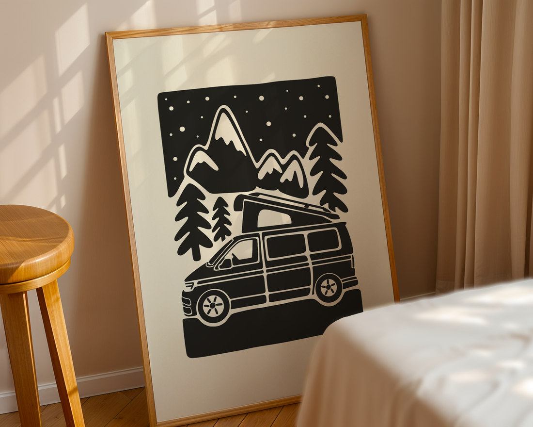 CAMPERVAN POSTER