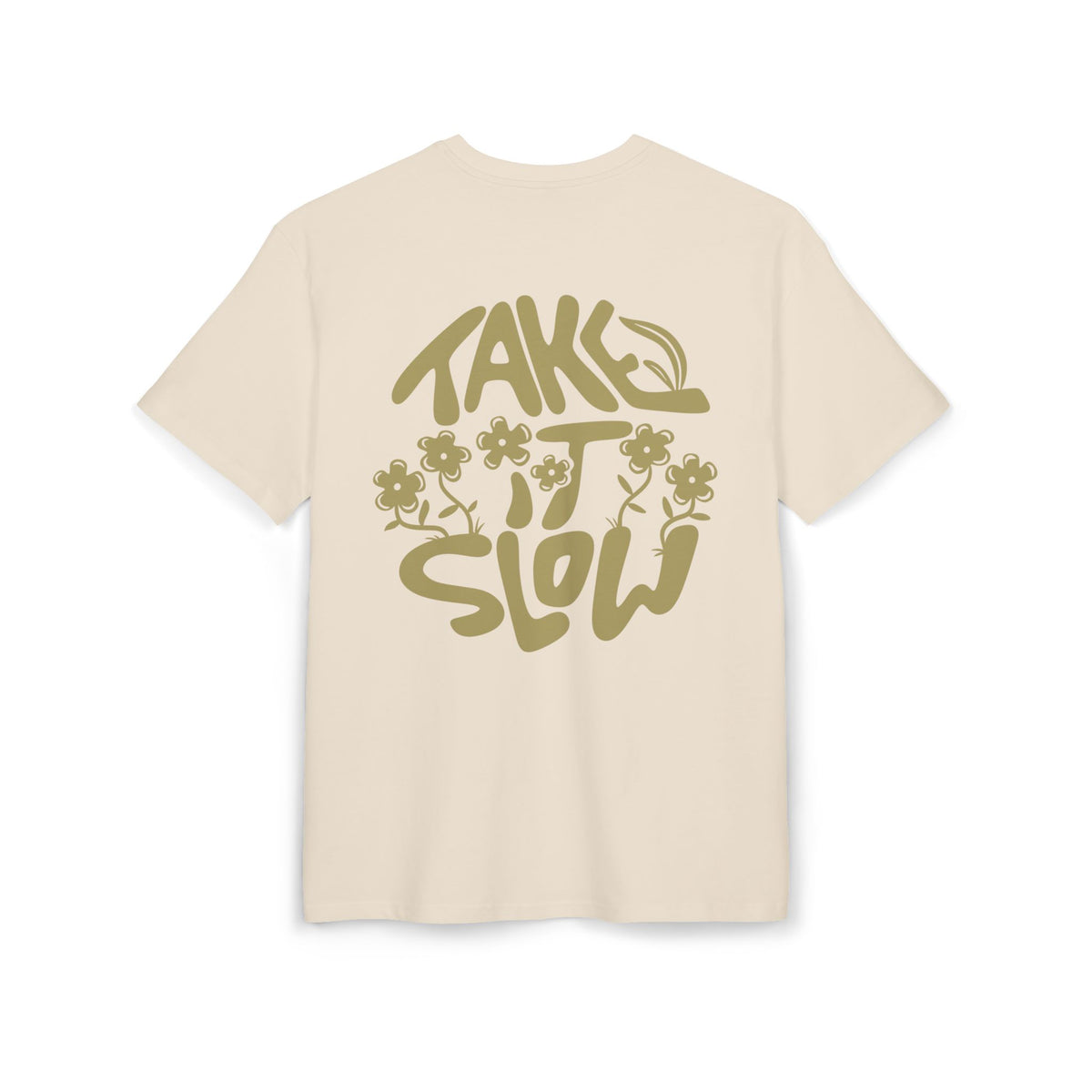 TAKE IT SLOW TEE OVERSIZED