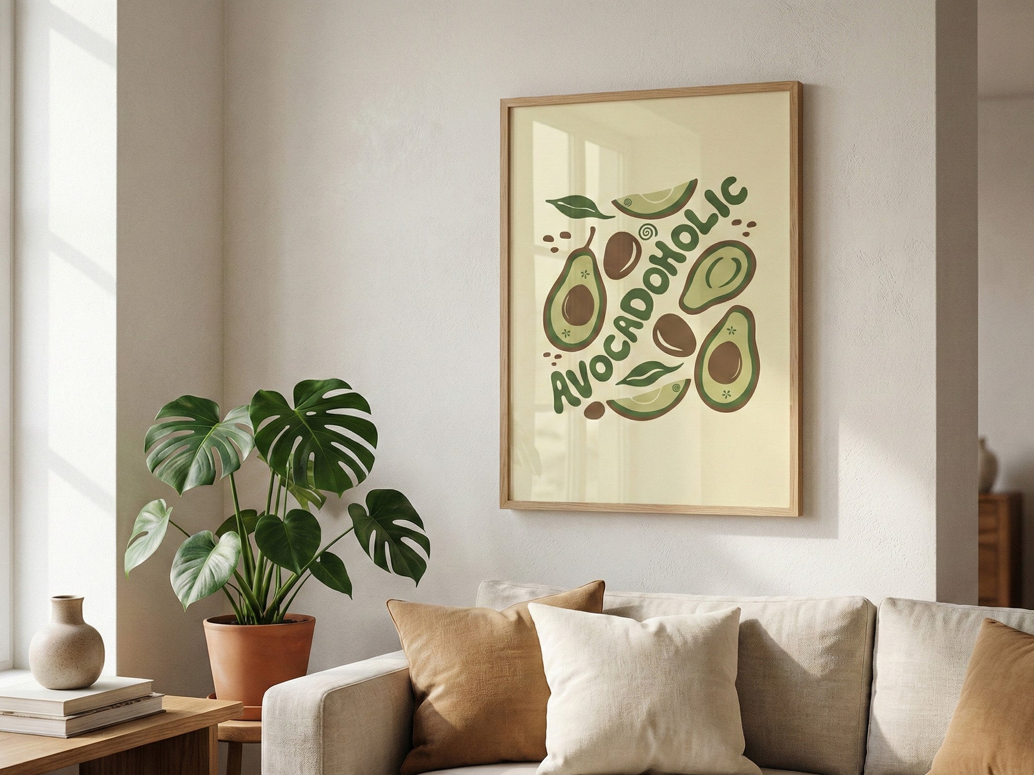 AVOCADOHOLIC POSTER
