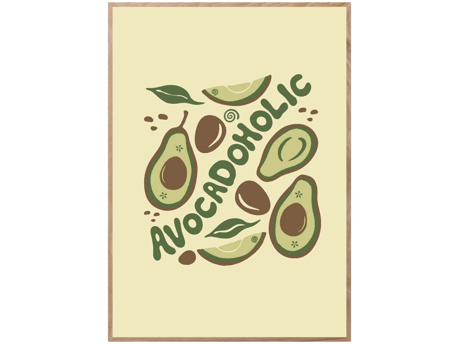 AVOCADOHOLIC POSTER