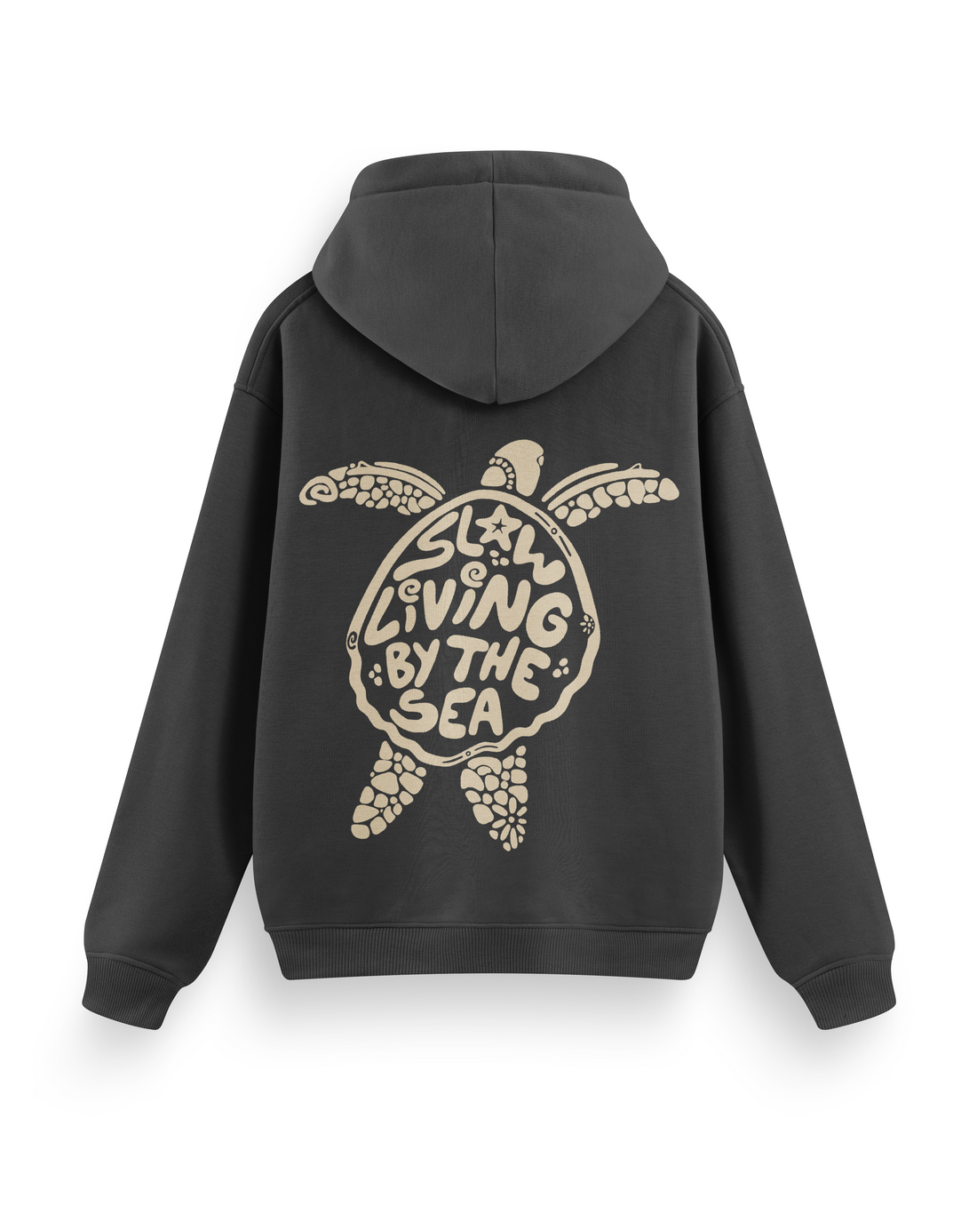 Slow Living By The Sea Hoodie Basic