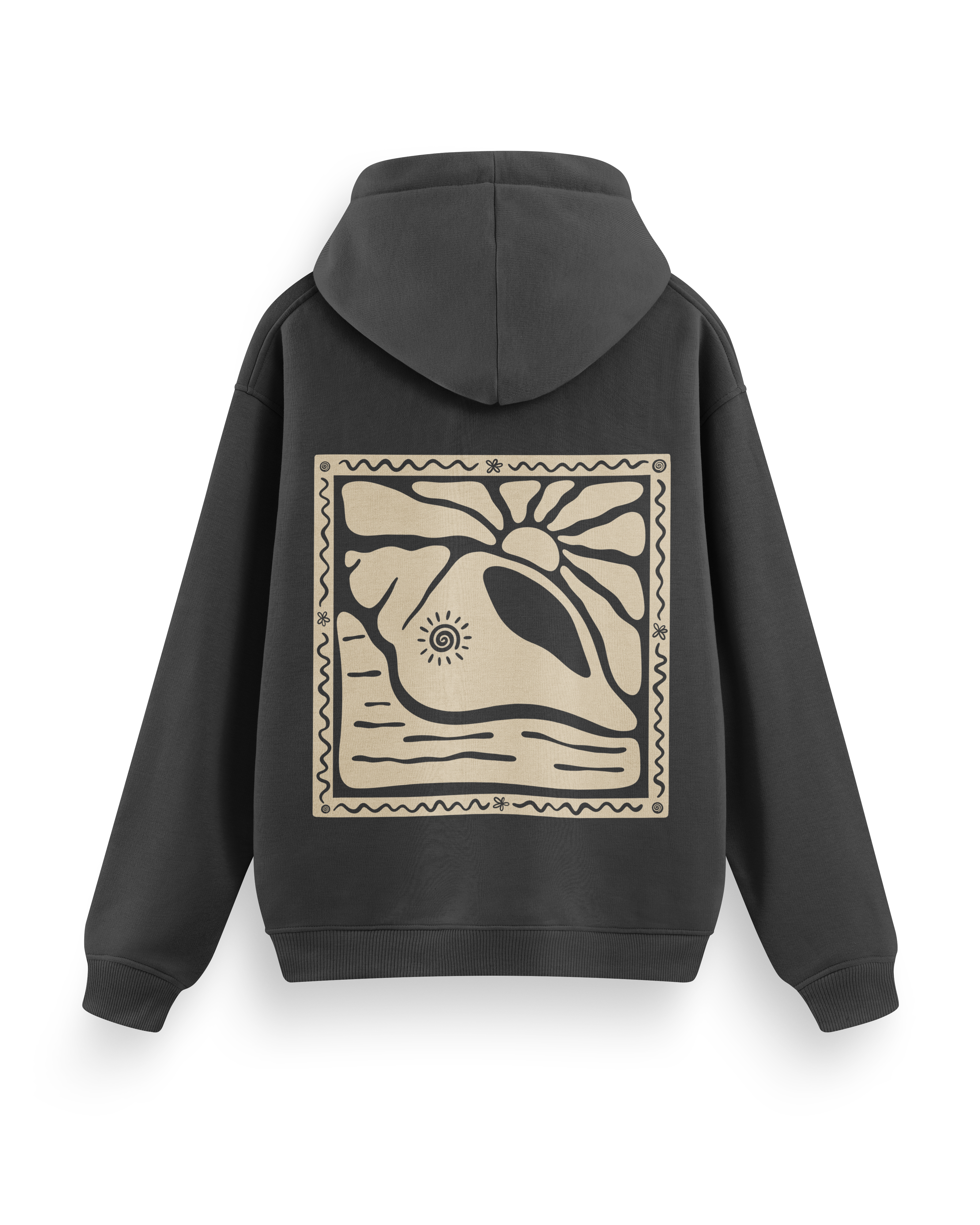 Sunny Seashell Hoodie Basic