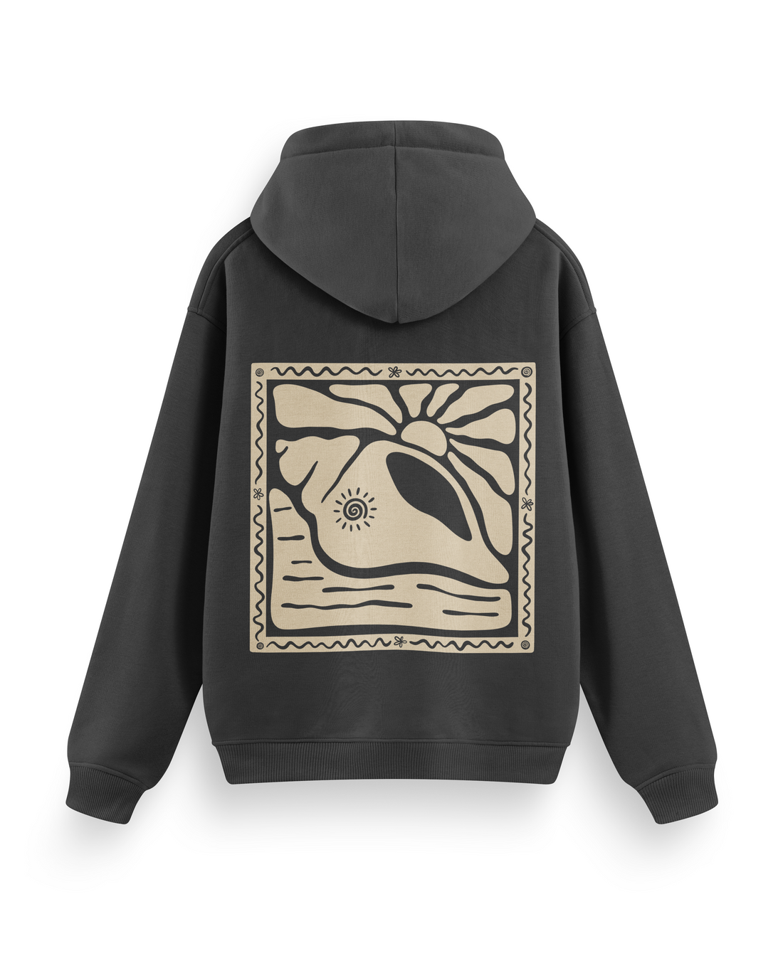 Sunny Seashell Hoodie Basic
