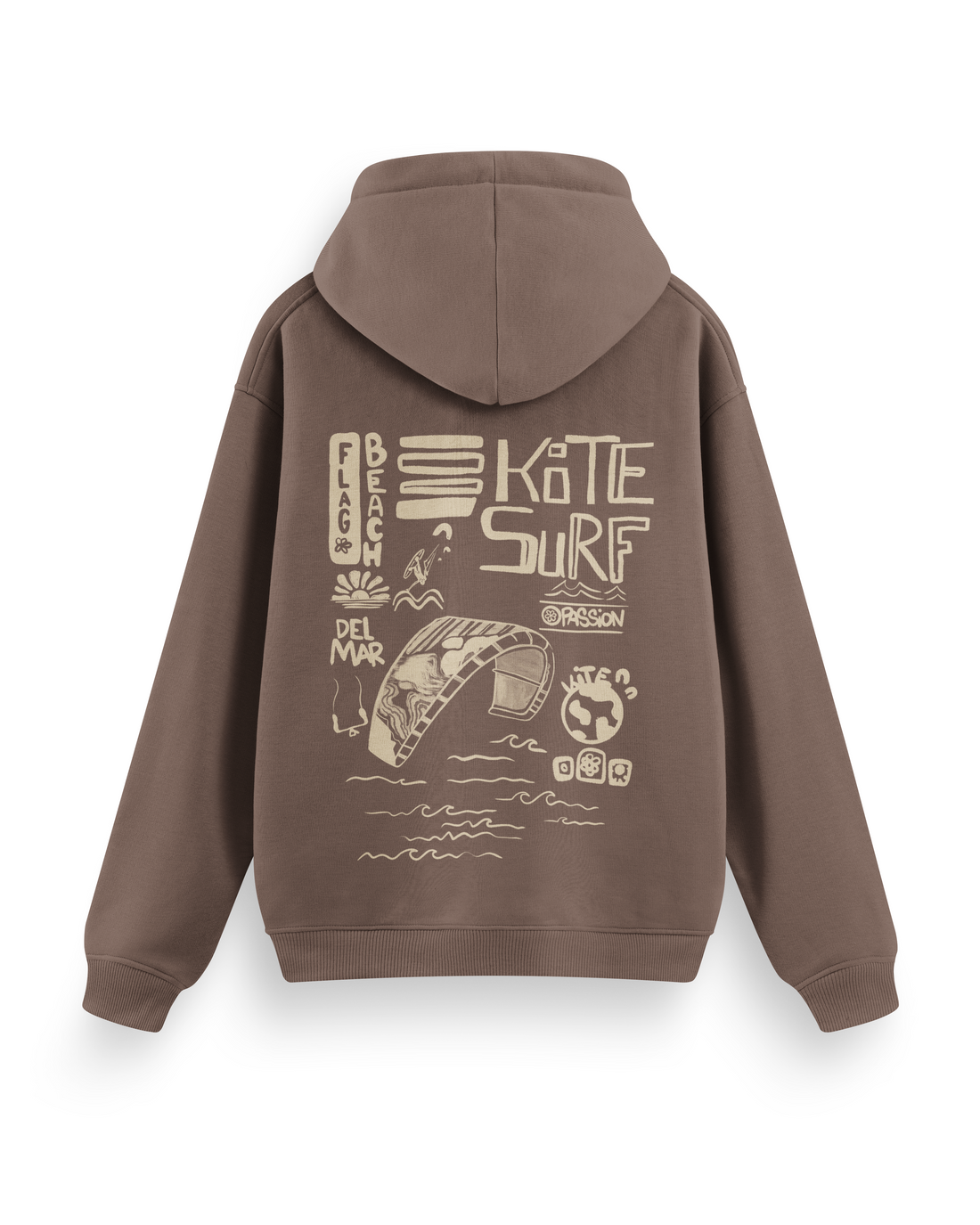 Flag Beach Hoodie Basic
