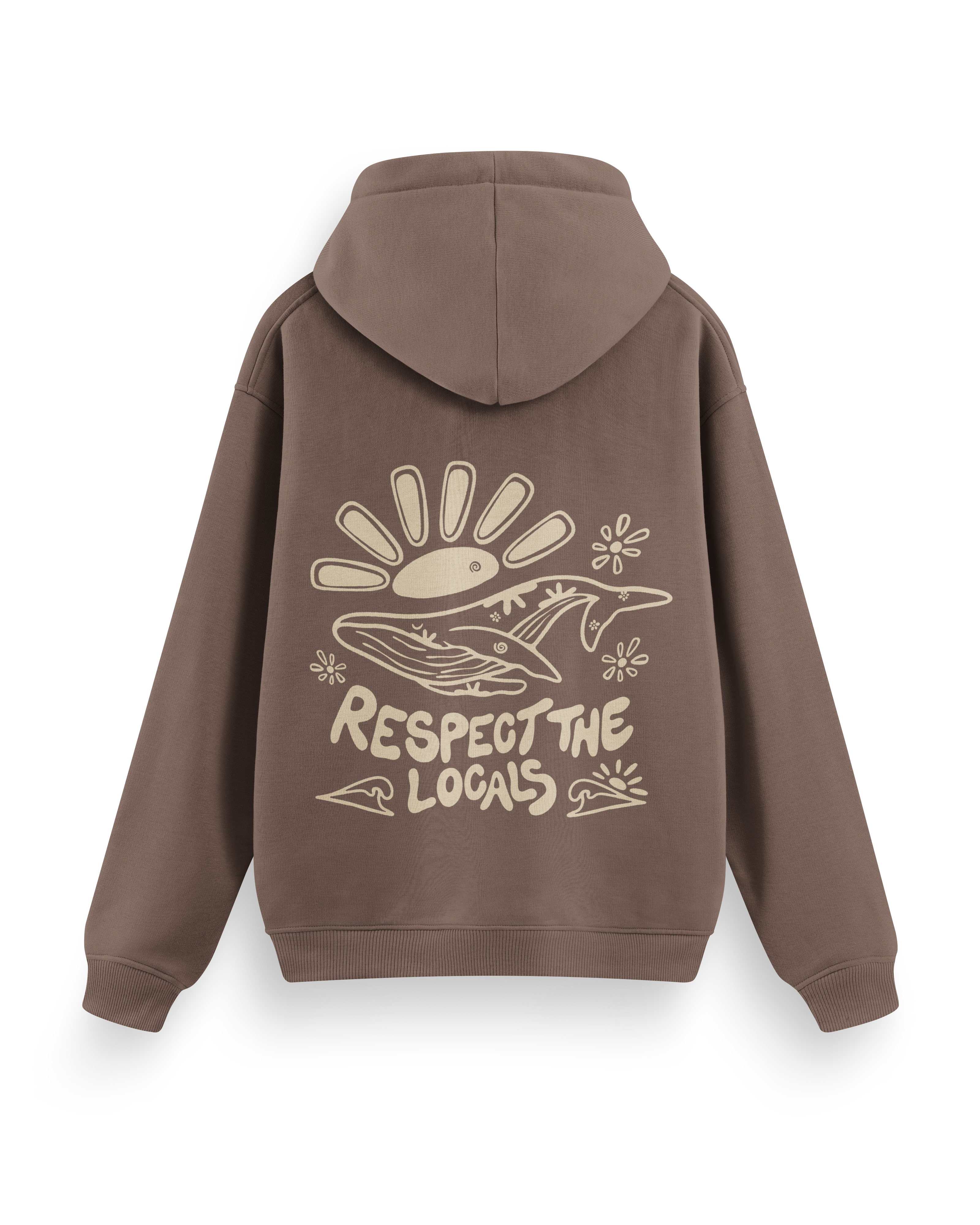 Respect The Locals Hoodie Basic