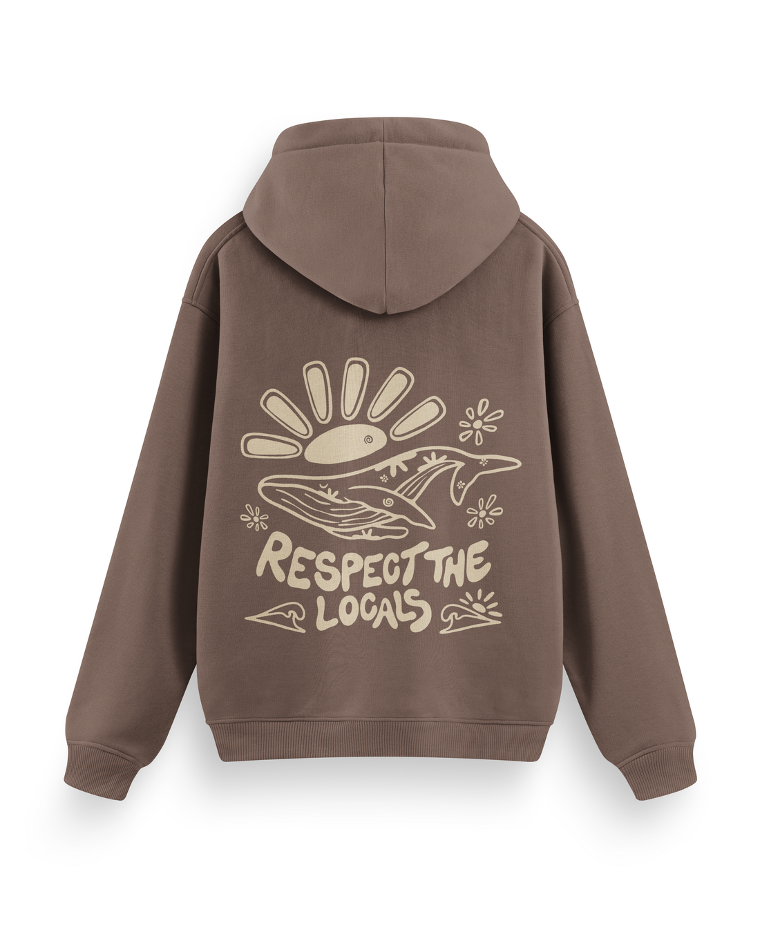 Respect The Locals Hoodie Basic