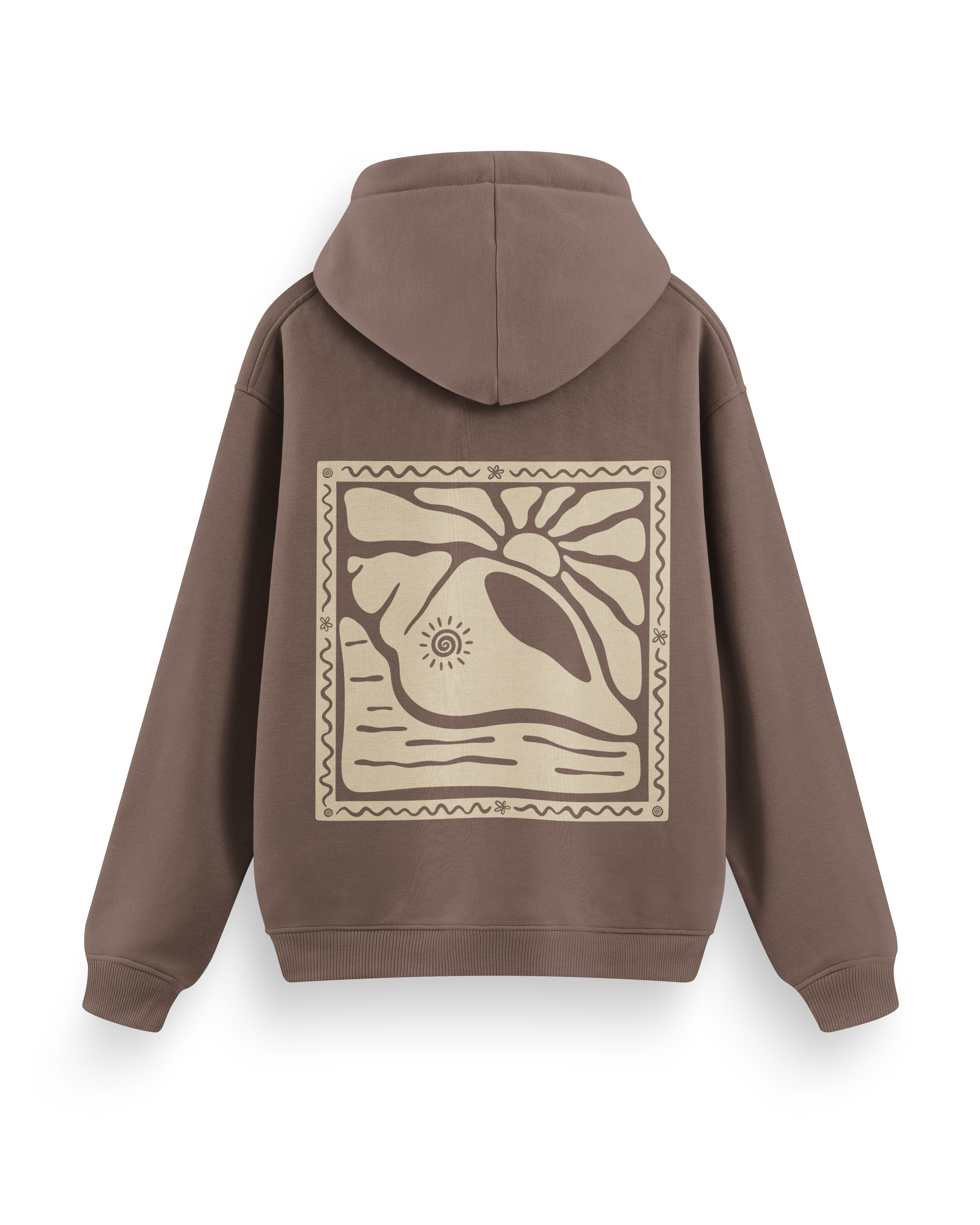 Sunny Seashell Hoodie Basic