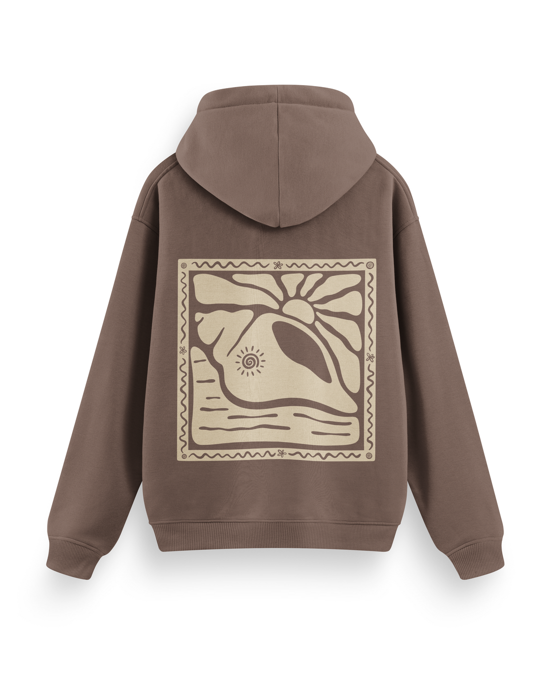 Sunny Seashell Hoodie Basic