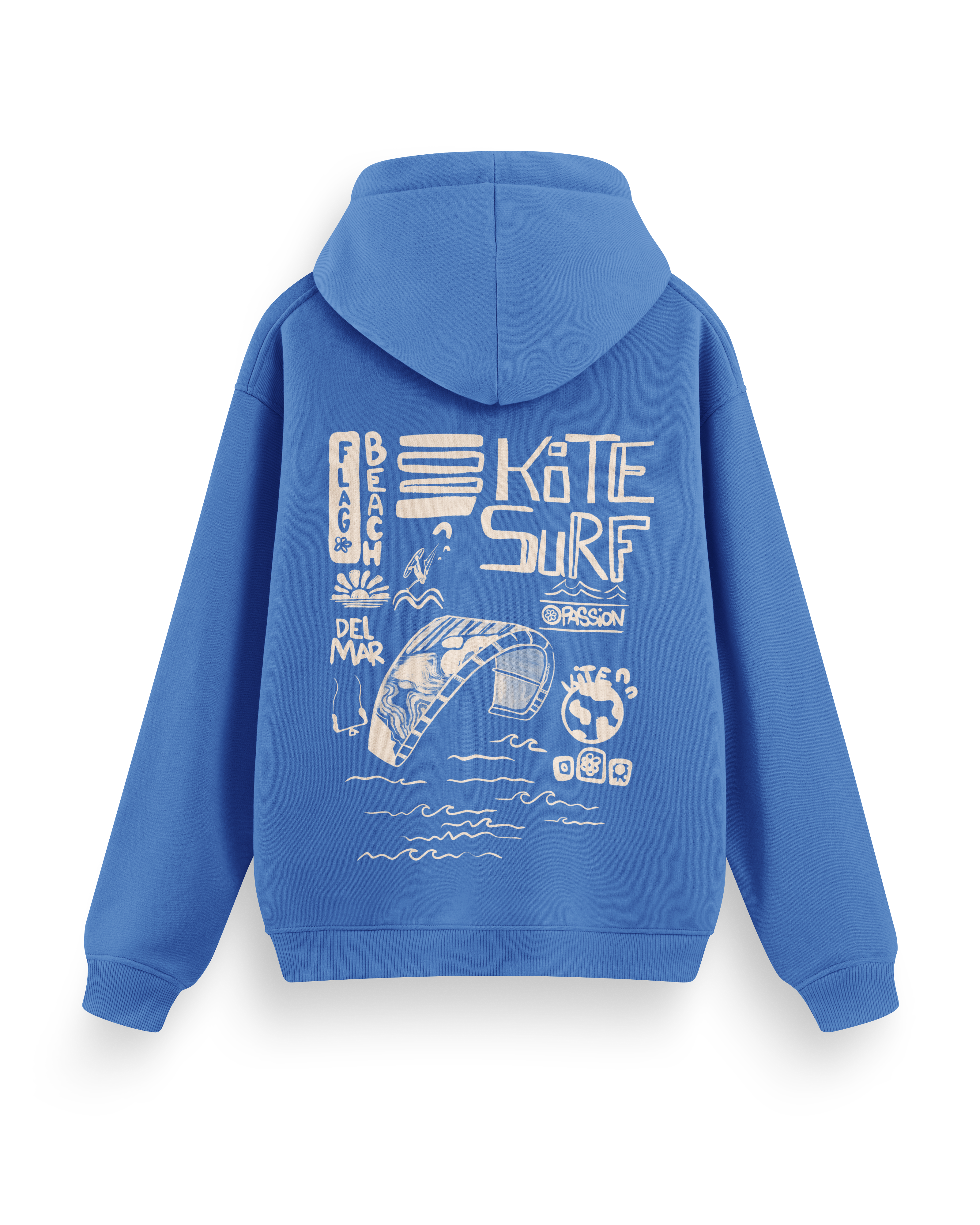 Flag Beach Hoodie Basic