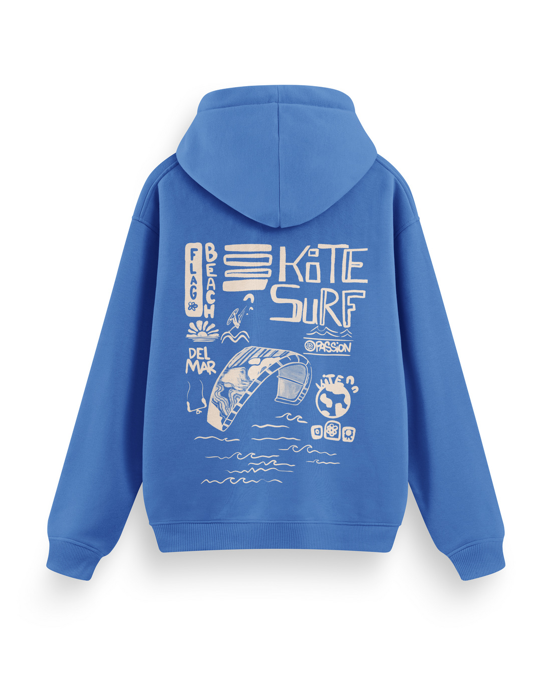 Flag Beach Hoodie Basic