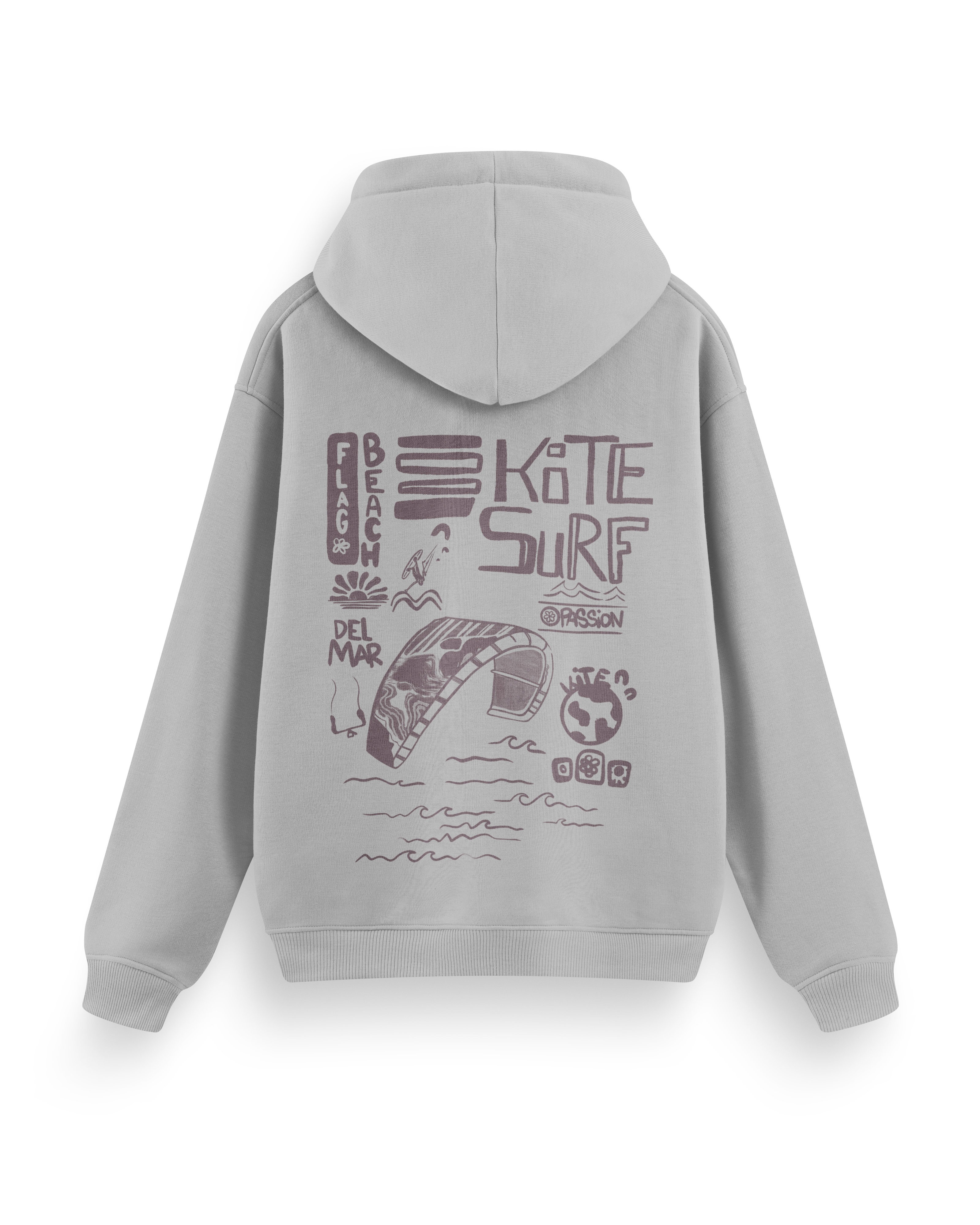 Flag Beach Hoodie Basic