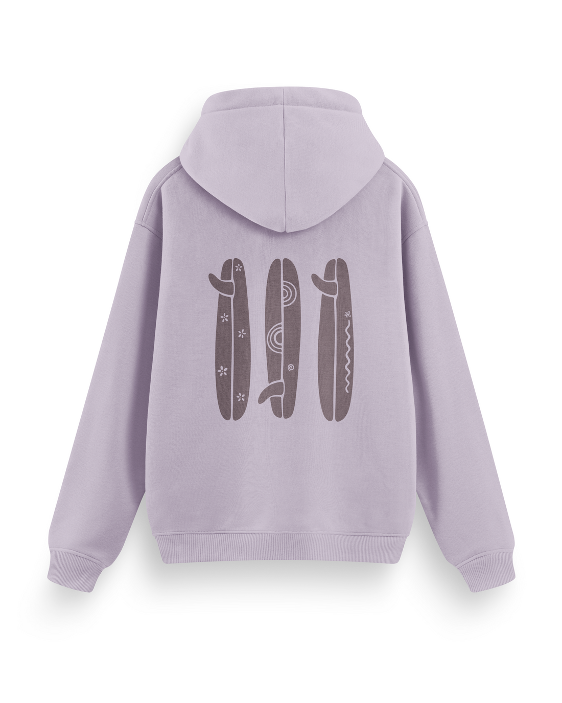 Boho Surfboard Hoodie Basic