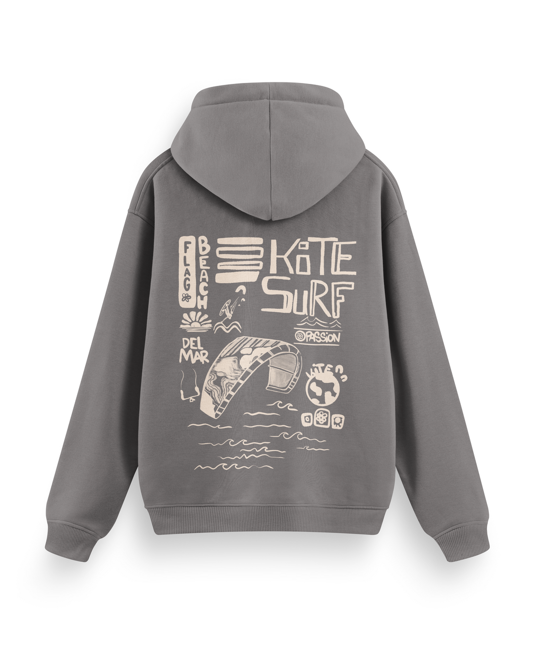 Flag Beach Hoodie Basic