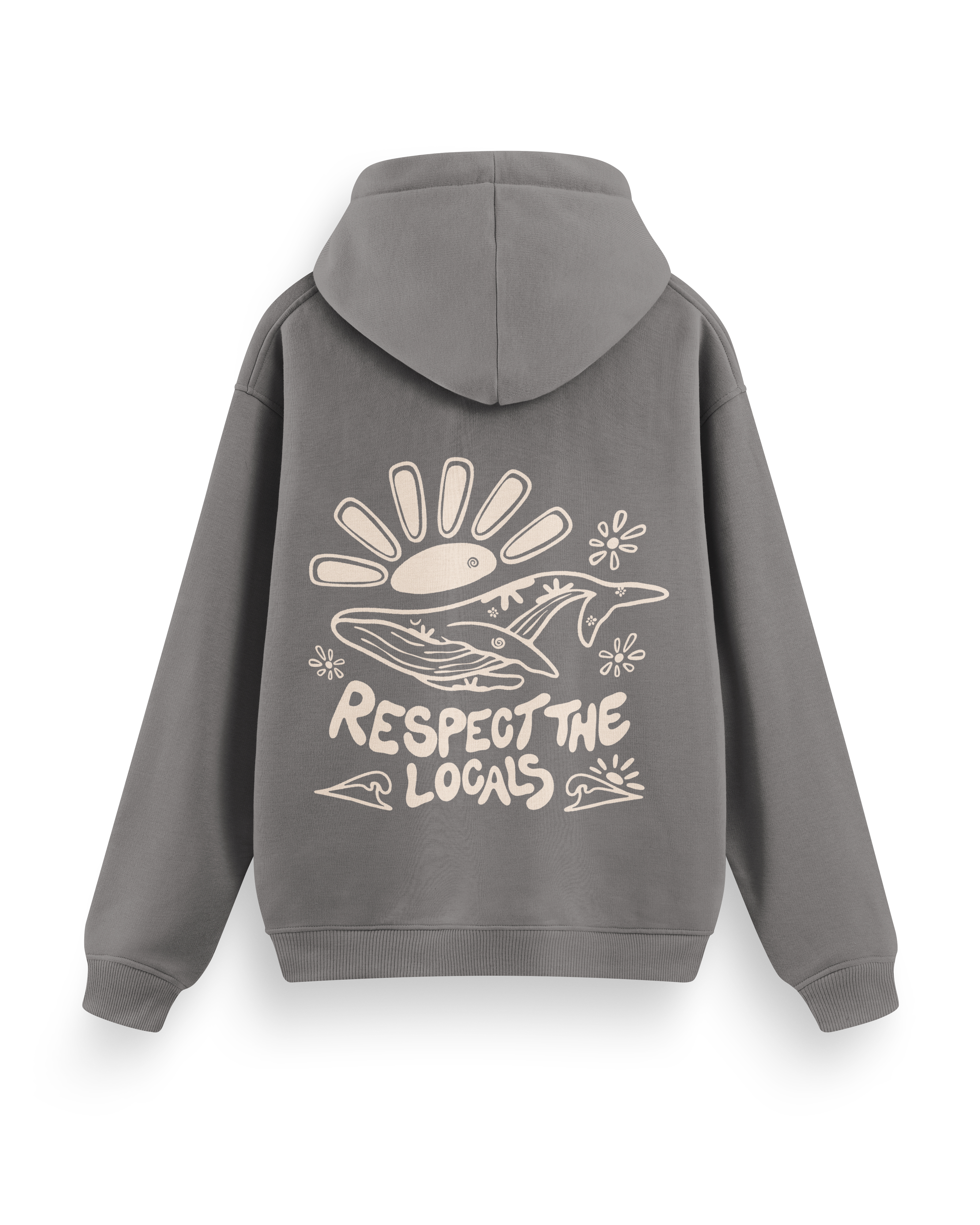 Respect The Locals Hoodie Basic