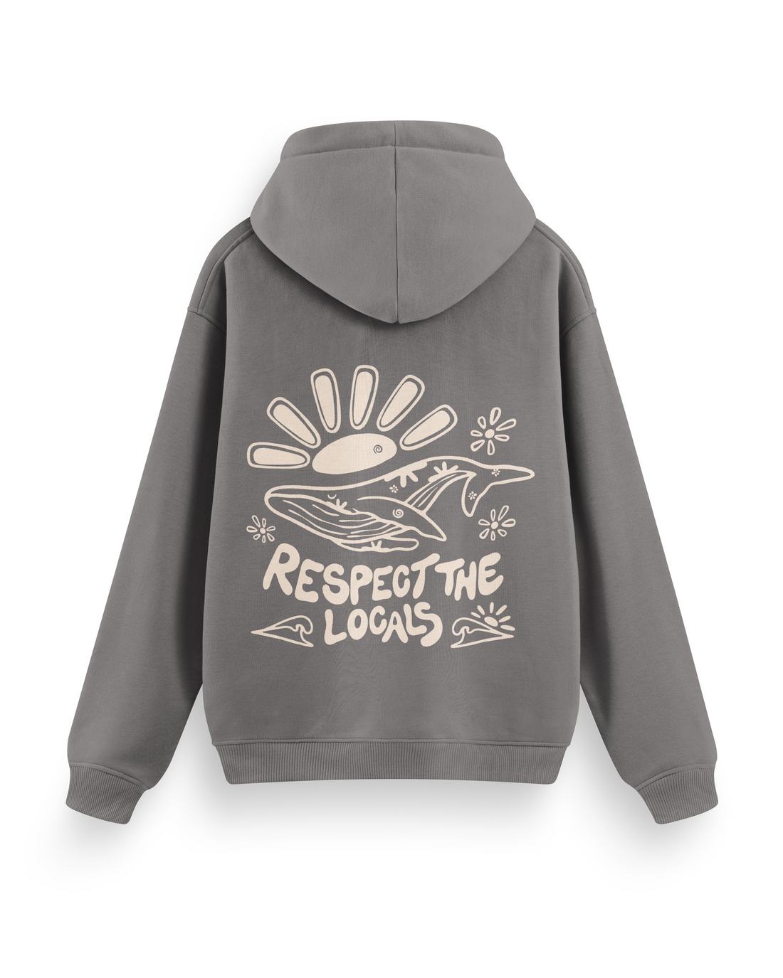 Respect The Locals Hoodie Basic