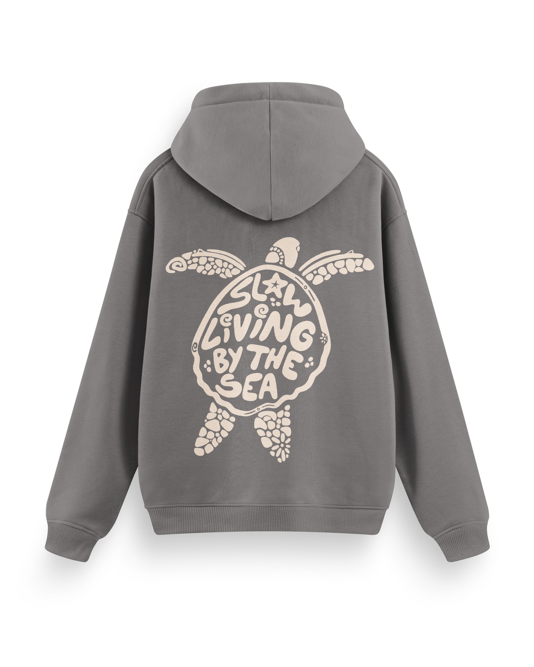 Slow Living By The Sea Hoodie Basic
