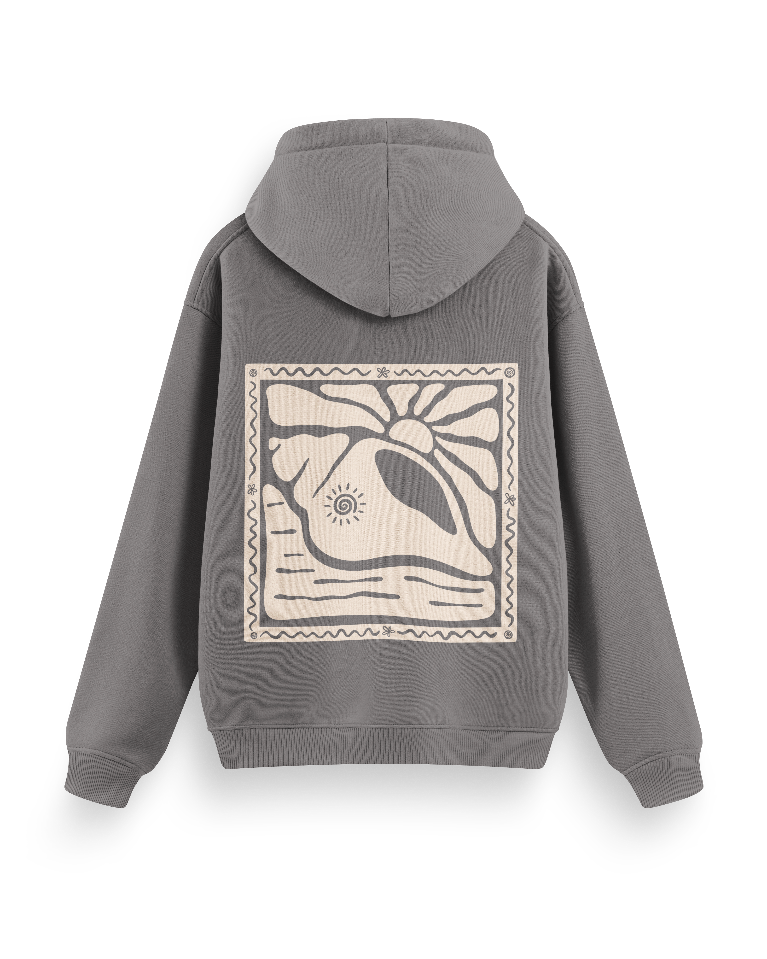 Sunny Seashell Hoodie Basic