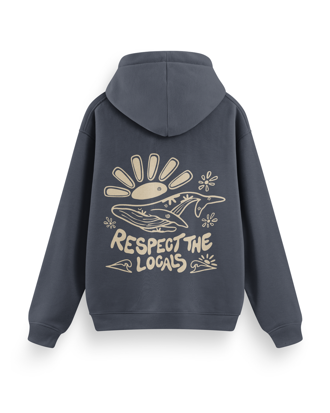 Respect The Locals Hoodie Basic