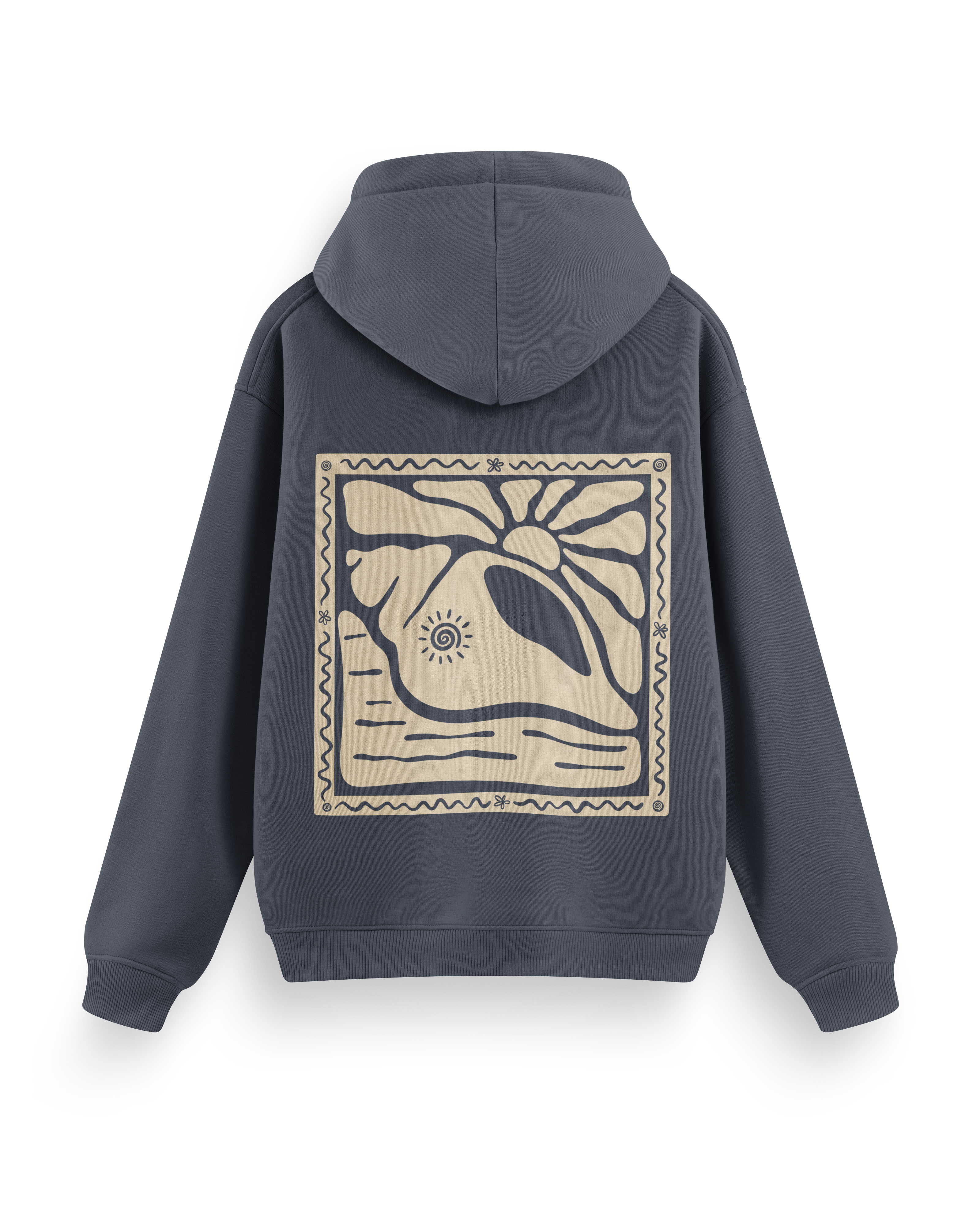 Sunny Seashell Hoodie Basic