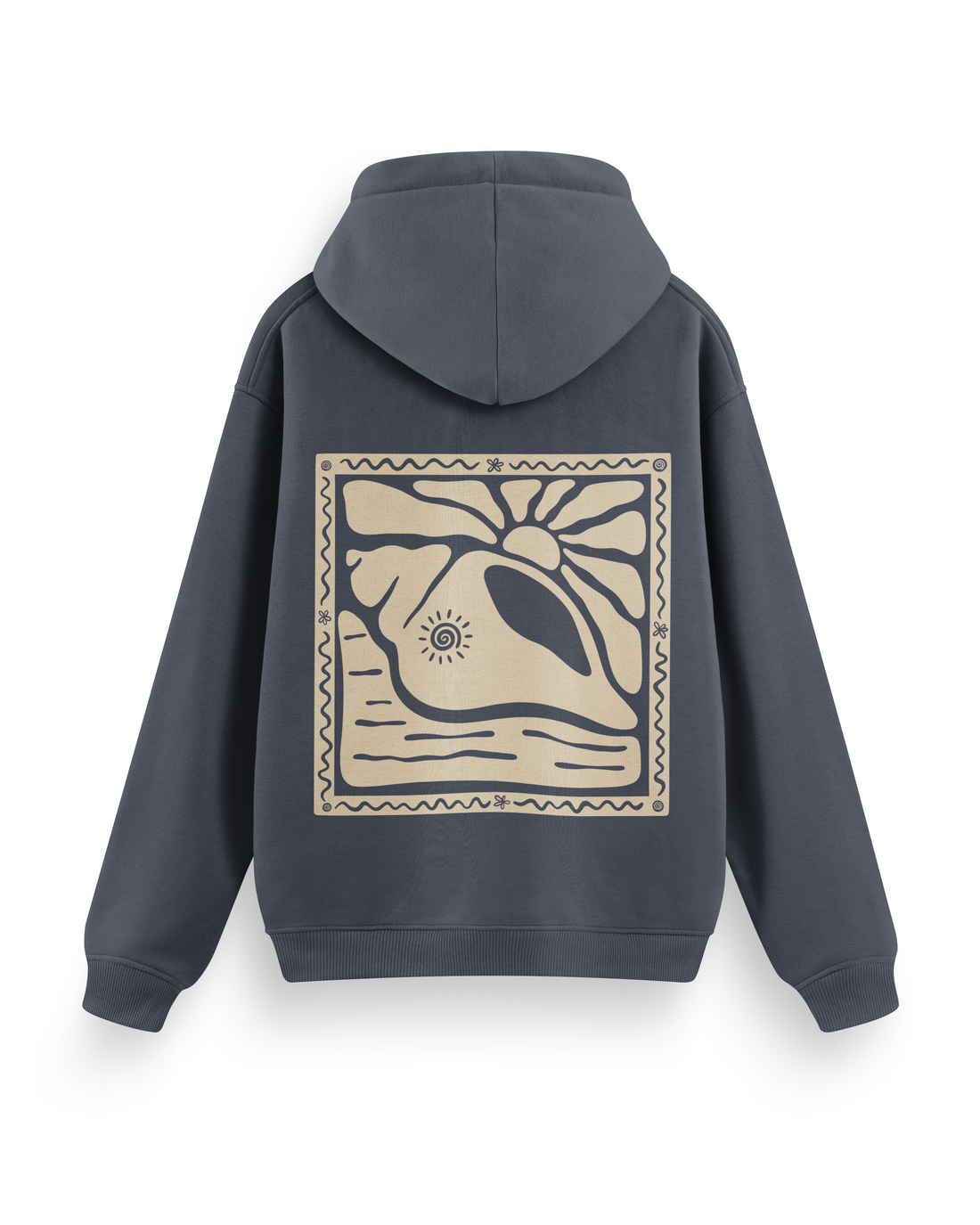 Sunny Seashell Hoodie Basic