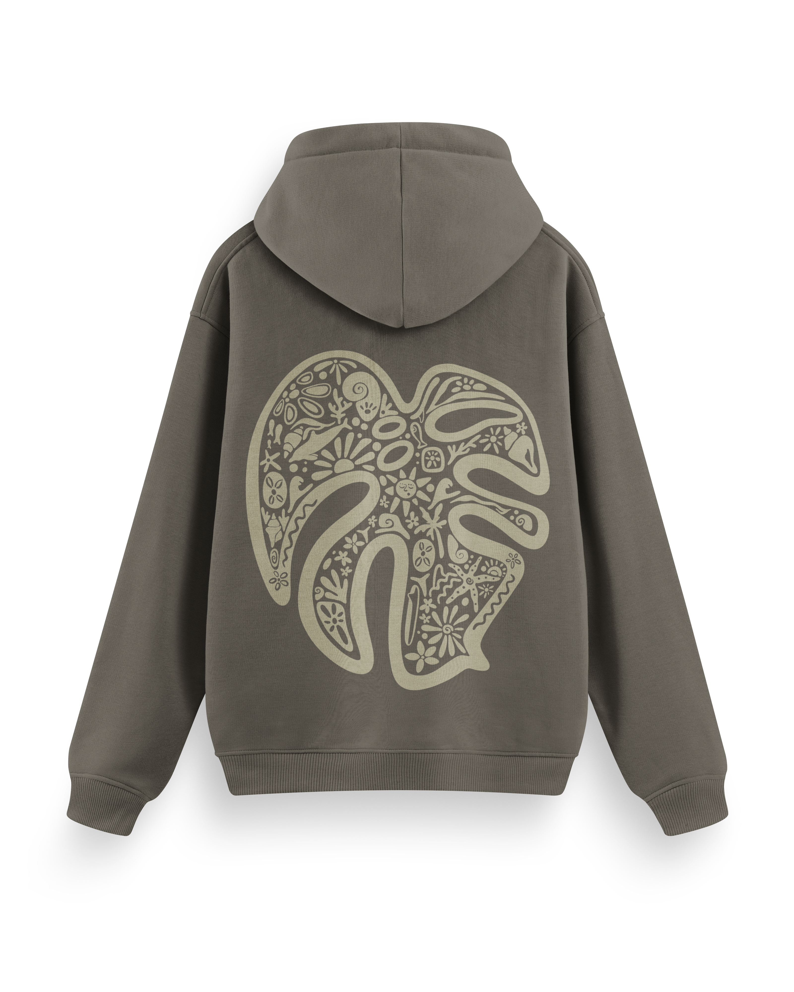 Monstera Hoodie Basic