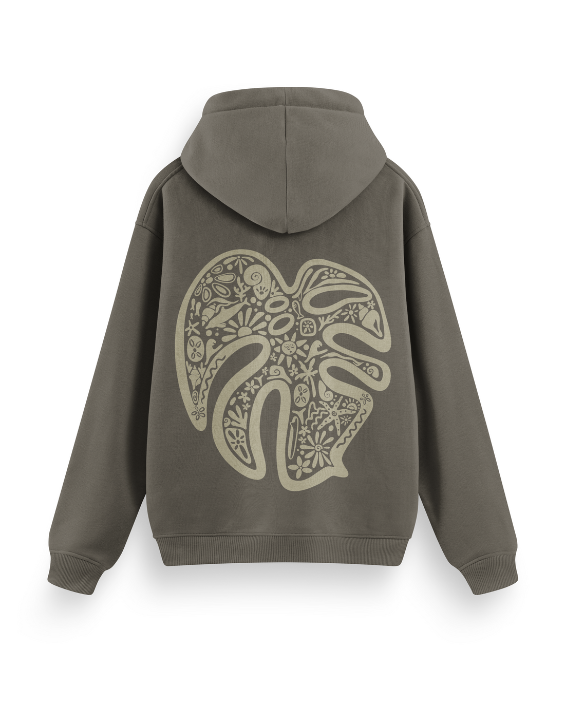Monstera Hoodie Basic