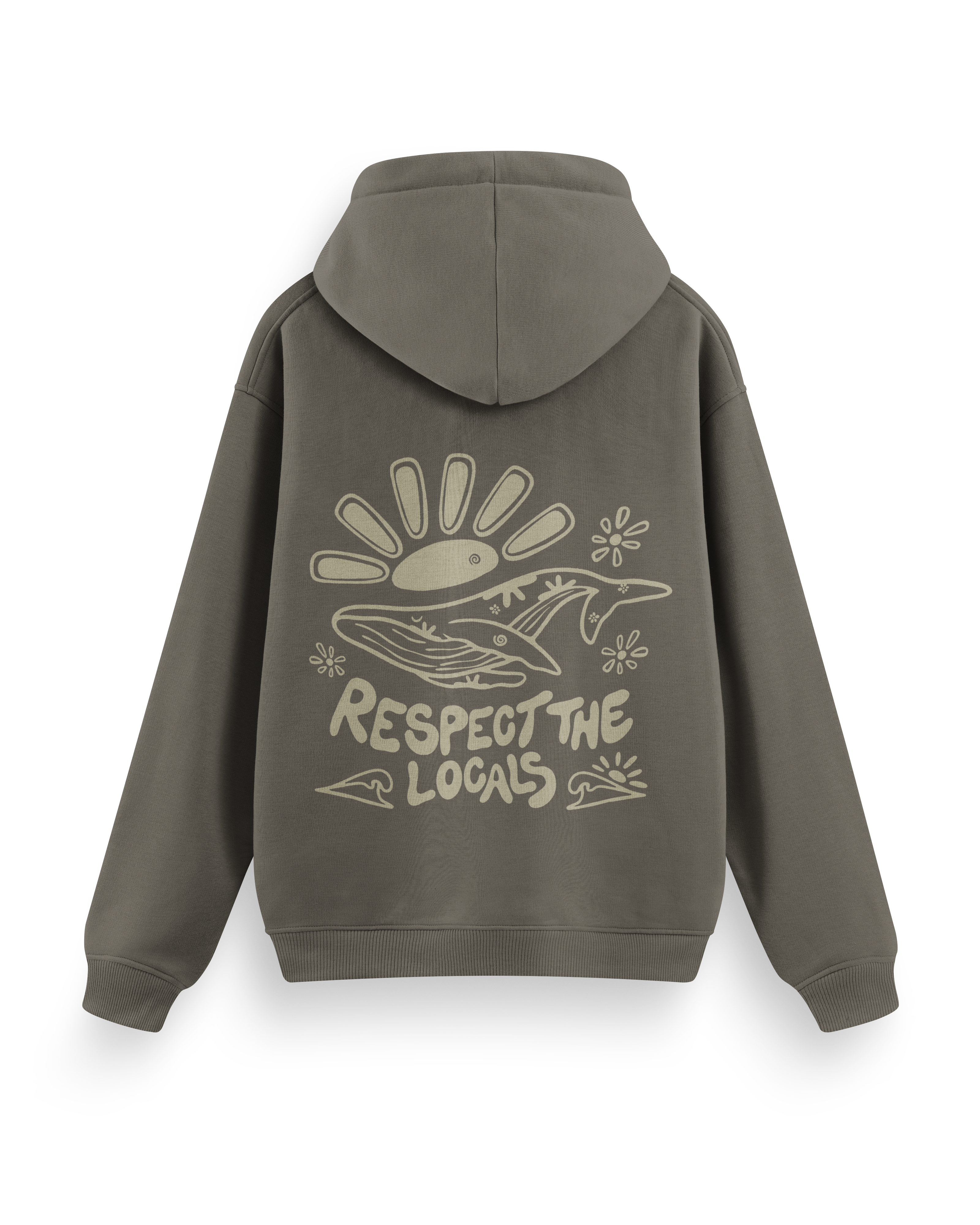 Respect The Locals Hoodie Basic