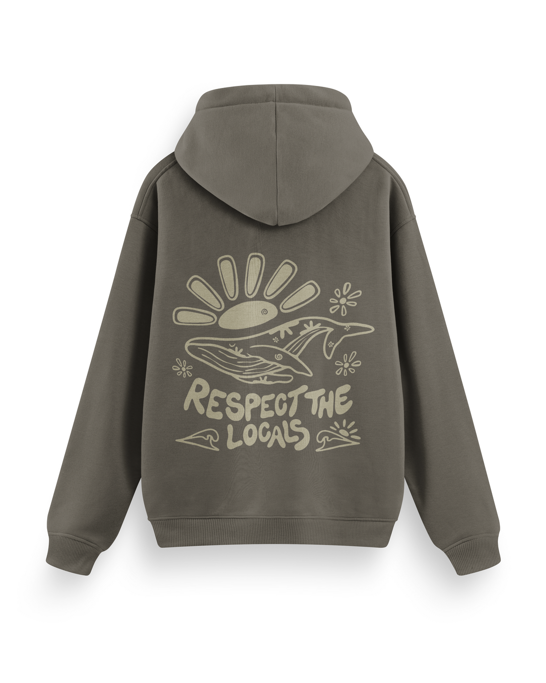 Respect The Locals Hoodie Basic