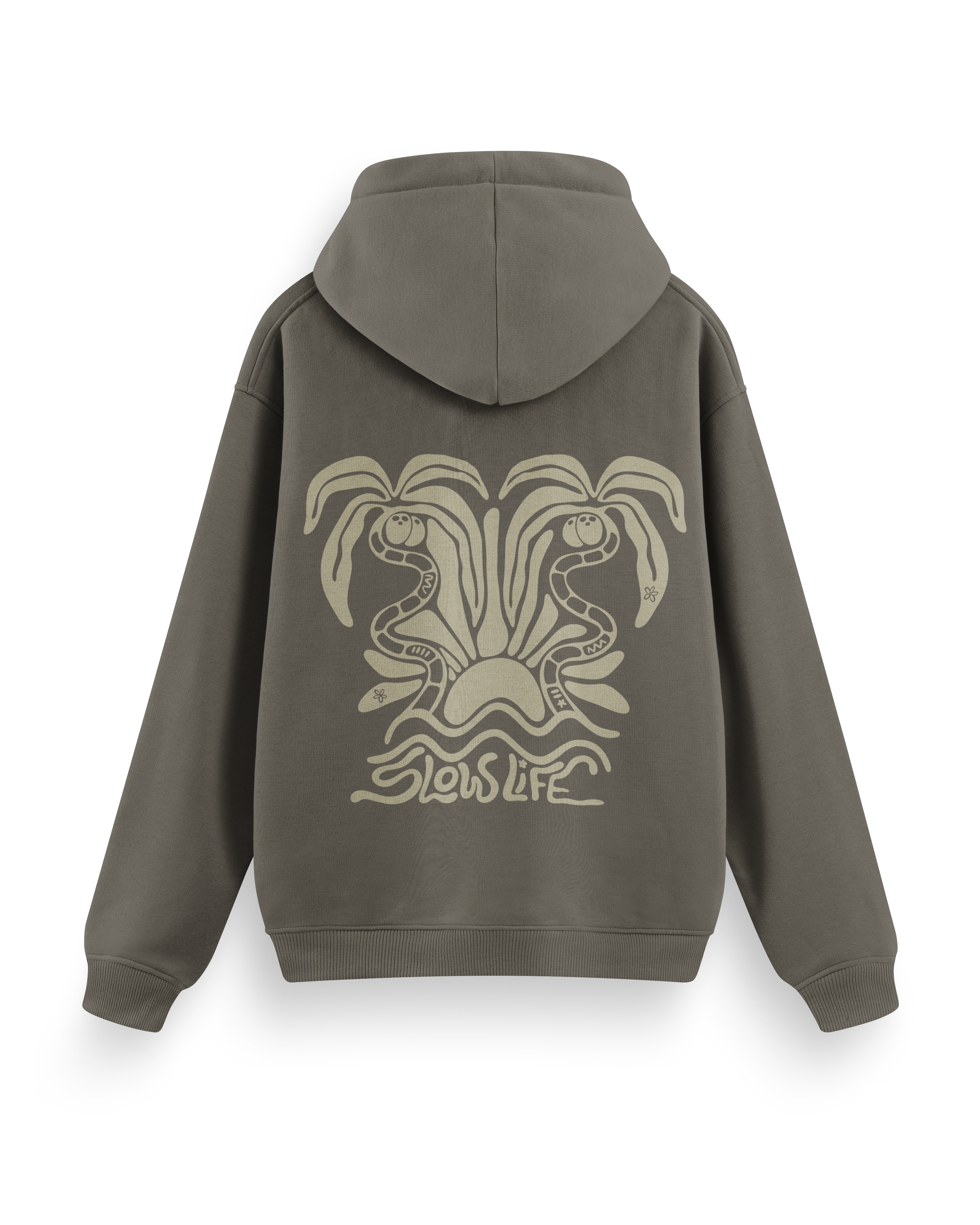Slow Life Hoodie Basic