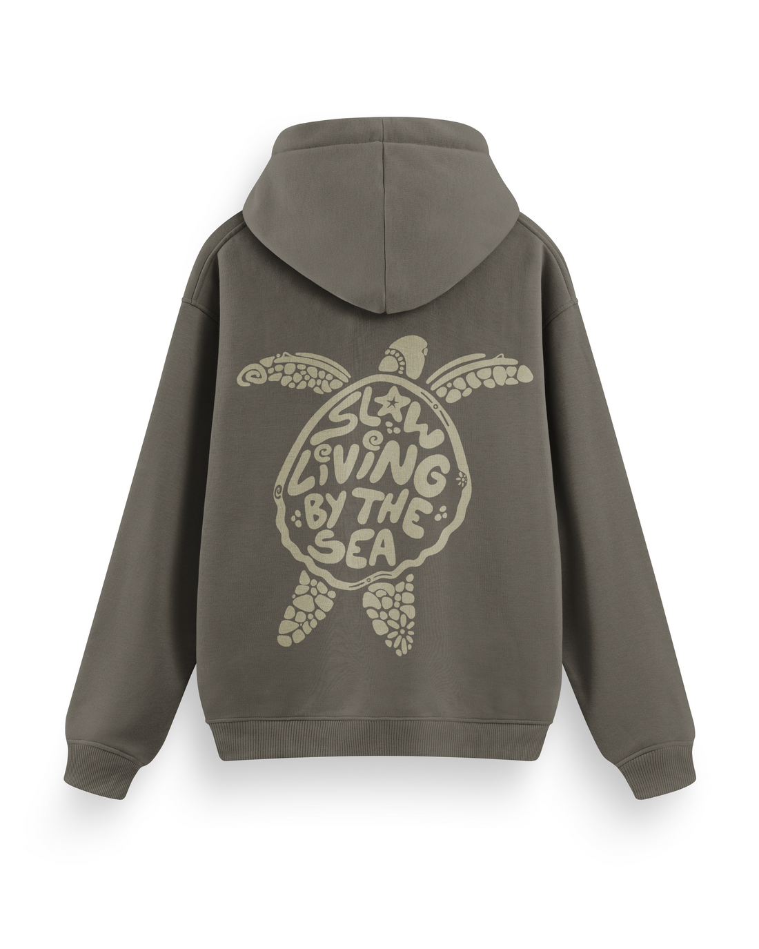 Slow Living By The Sea Hoodie Basic