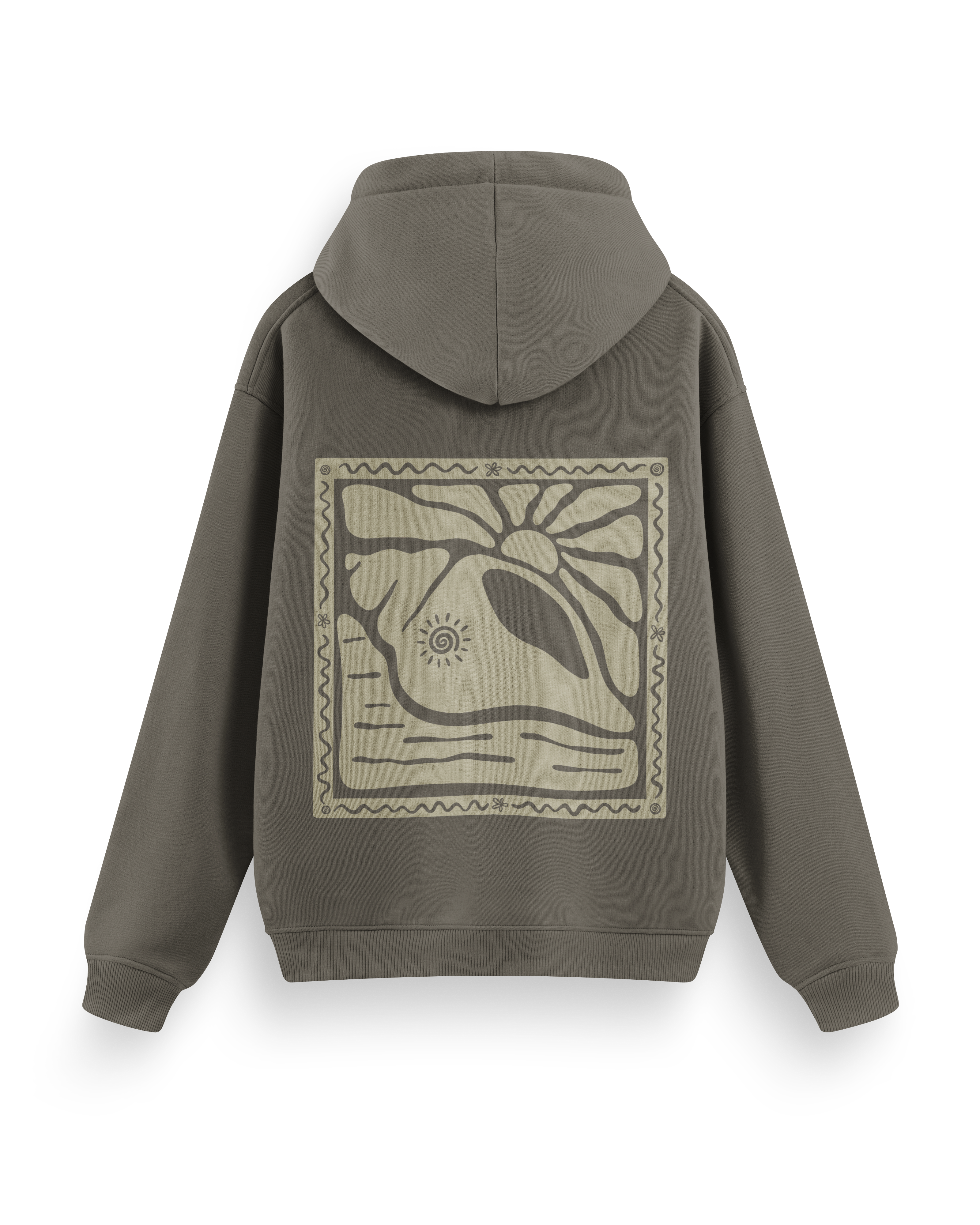 Sunny Seashell Hoodie Basic