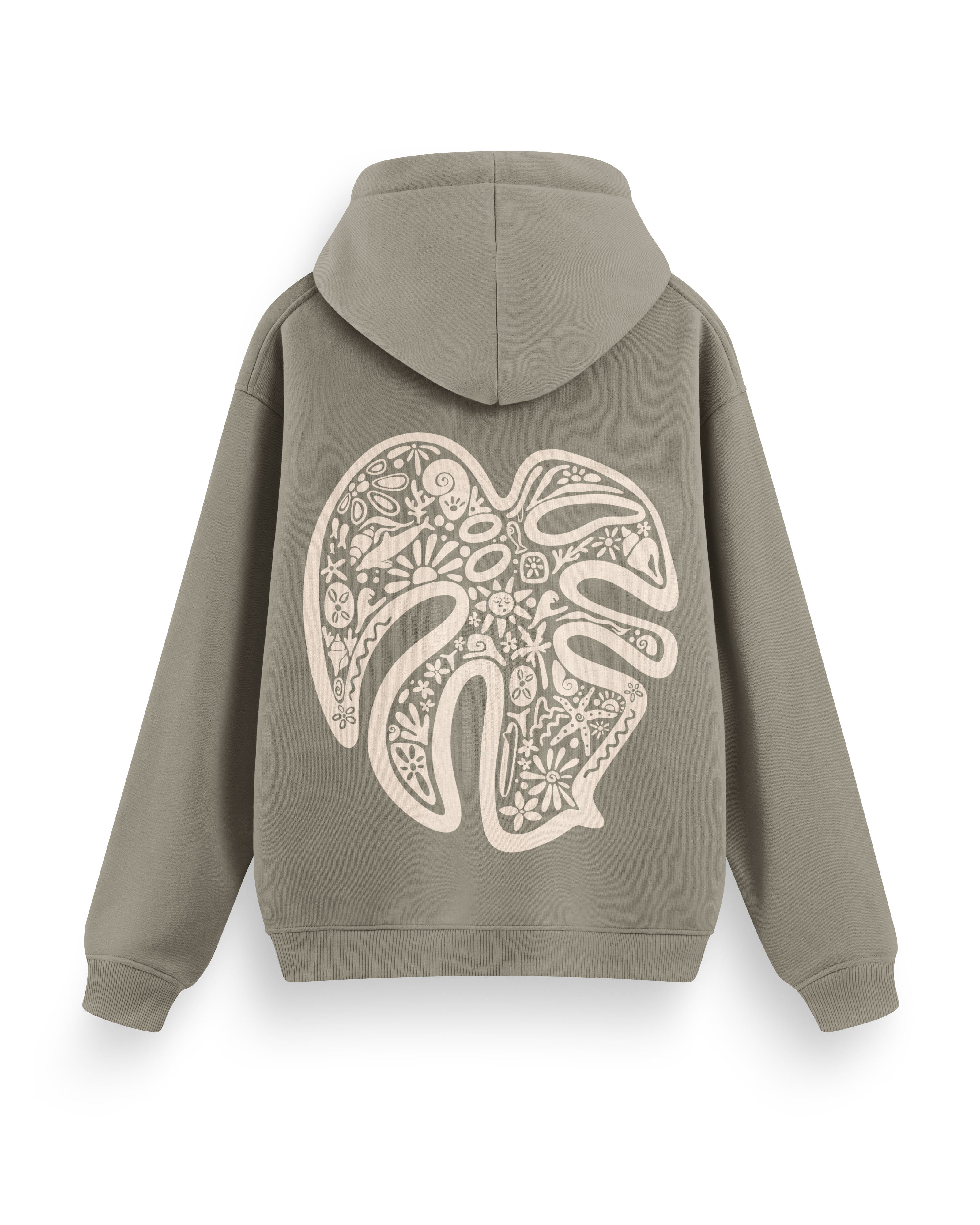 Monstera Hoodie Basic