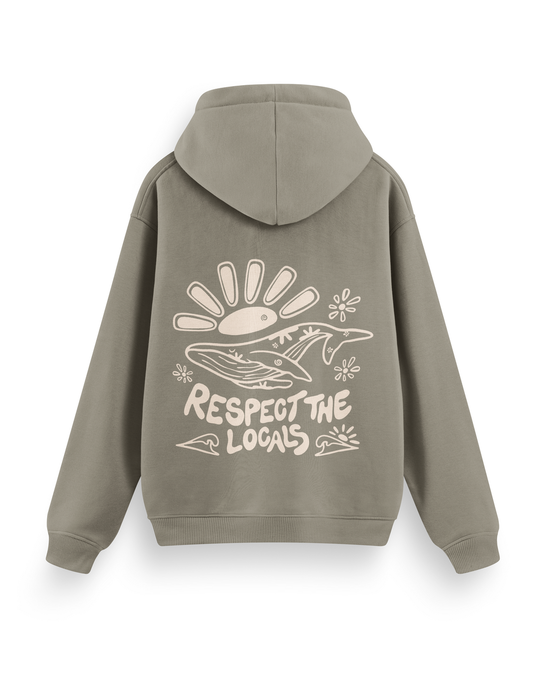 Respect The Locals Hoodie Basic