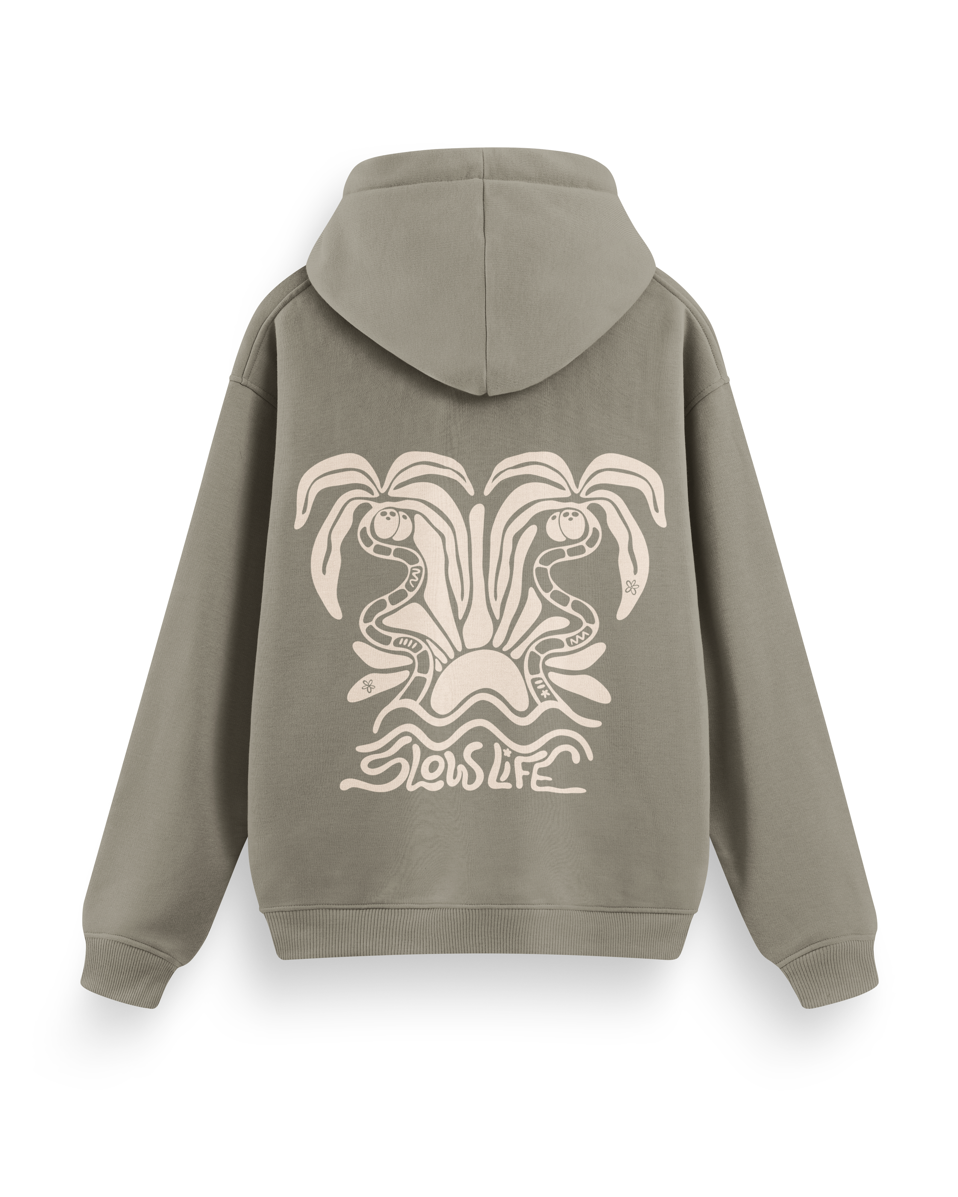 Slow Life Hoodie Basic