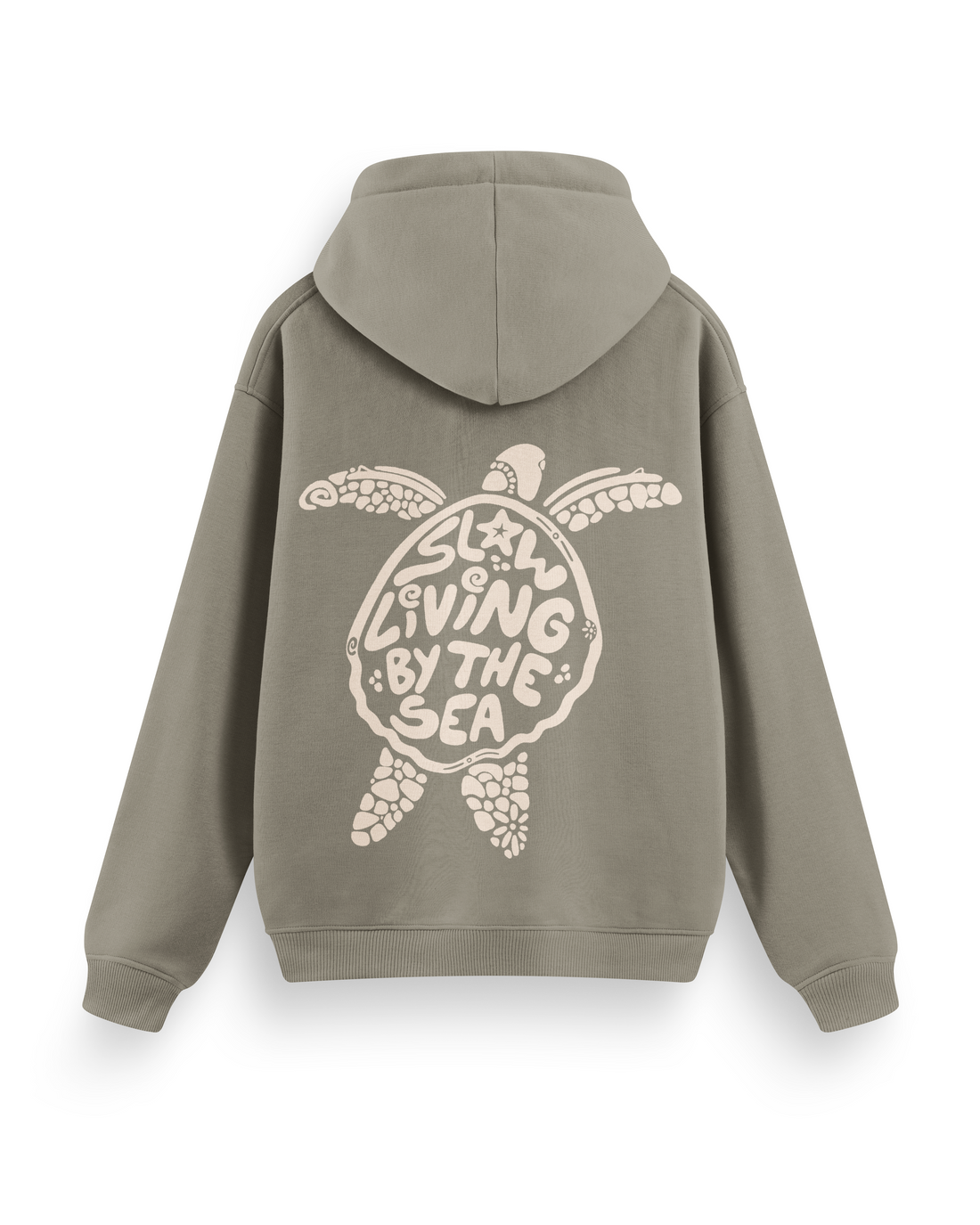 Slow Living By The Sea Hoodie Basic